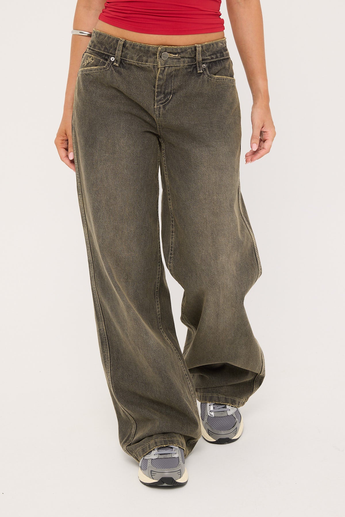 Worship Baggy Low Rider Jean Smokestorm - Image 4