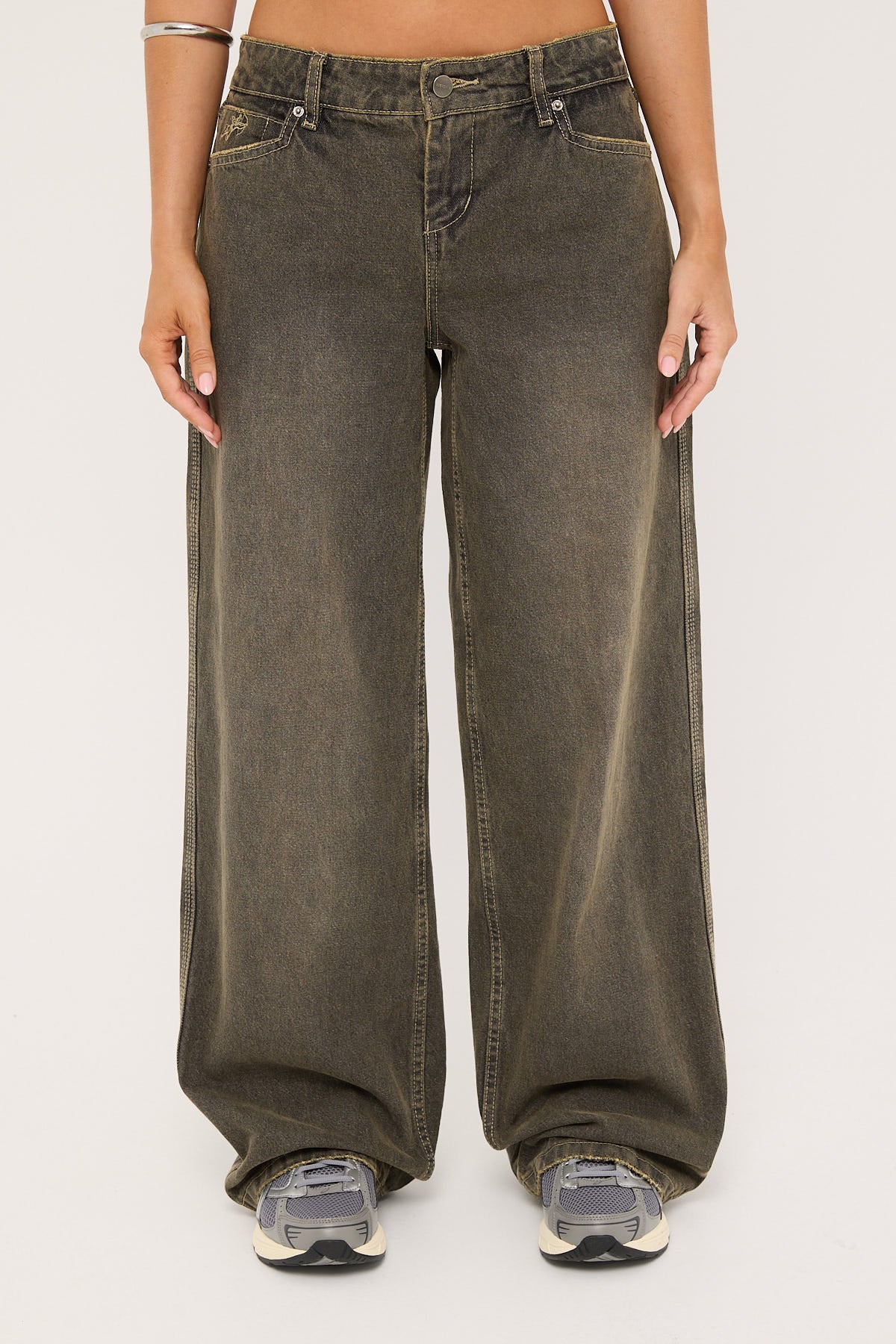 Worship Baggy Low Rider Jean Smokestorm - Image 7