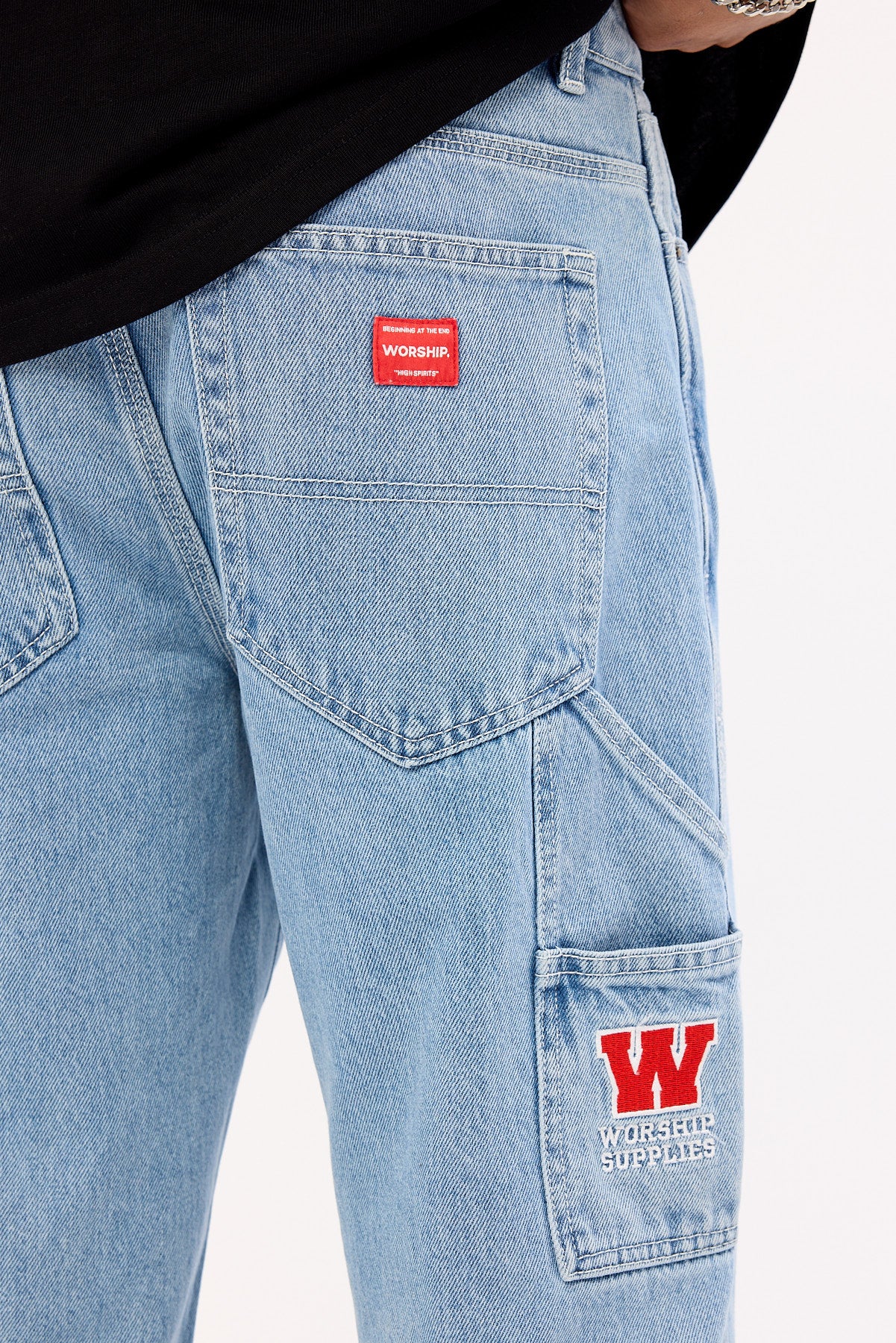 Worship Belter Carpenter Jean Spirit Blue - Image 6