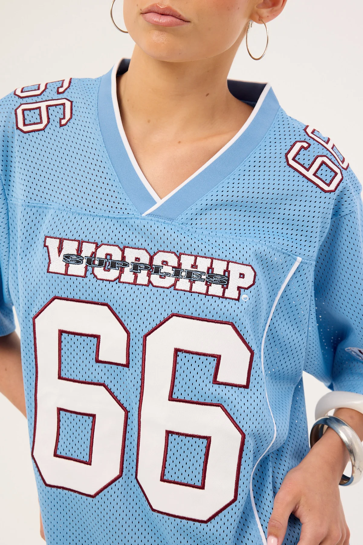 Worship Belter Football Jersey Blue - Image 5