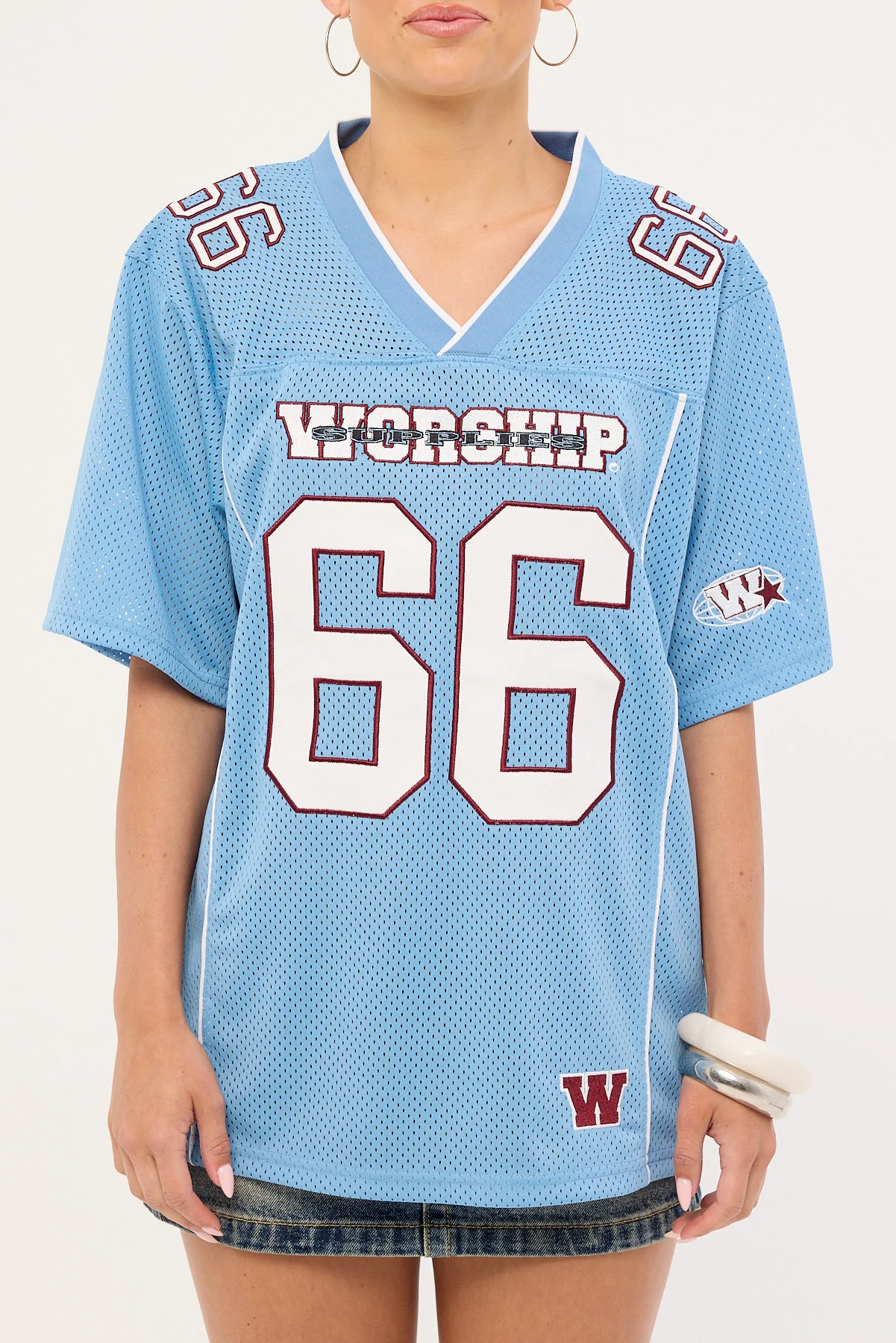 Worship Belter Football Jersey Blue - Image 6