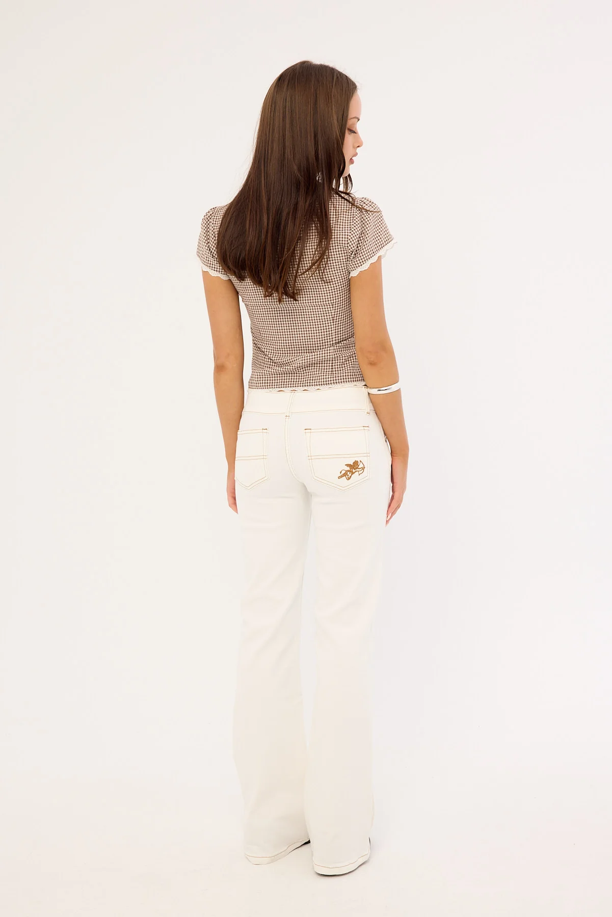 Worship Bootcut Low Rider Jean Clean Out - Image 5
