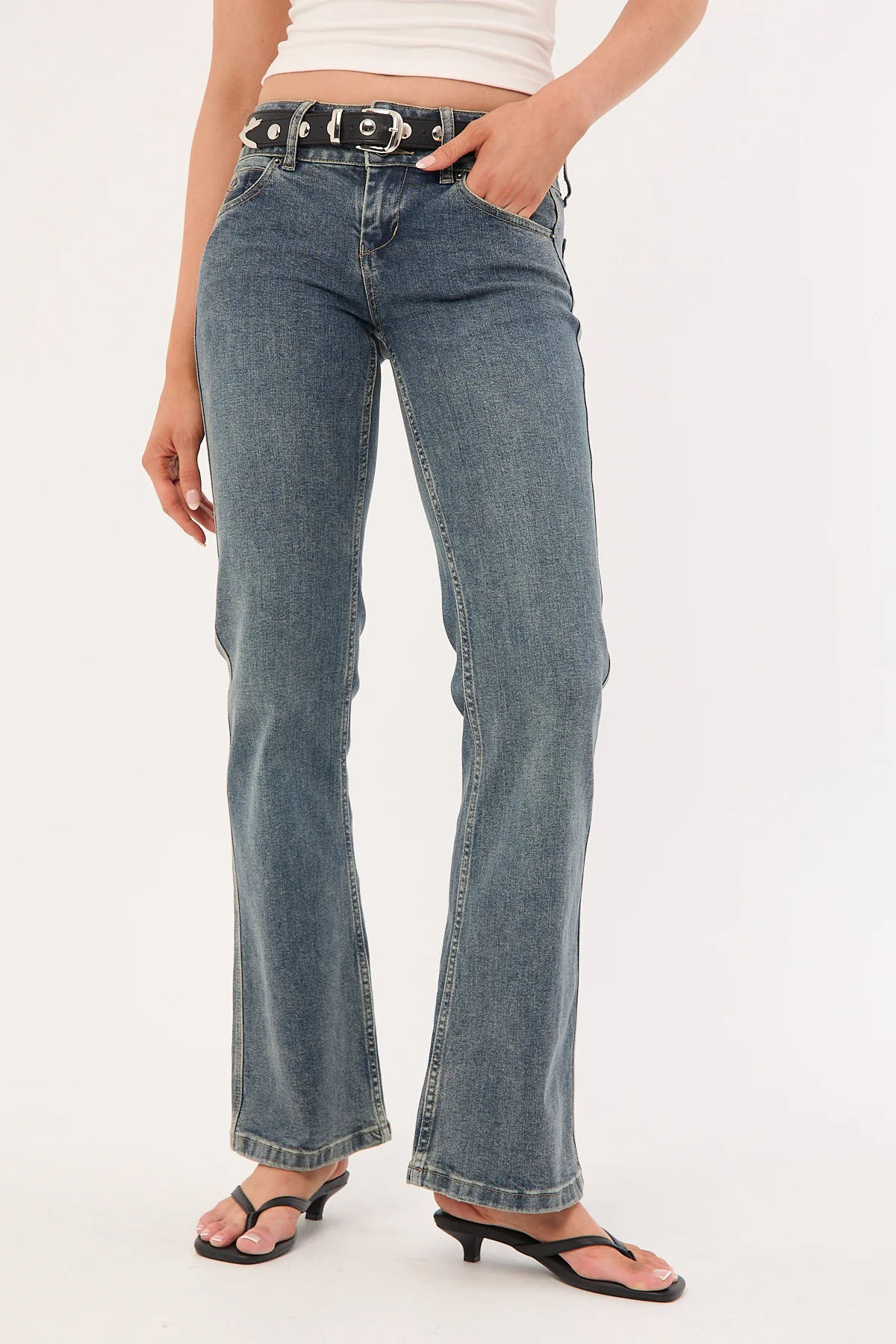 Worship Bootcut Low Rider Jean Odyssey - Image 2