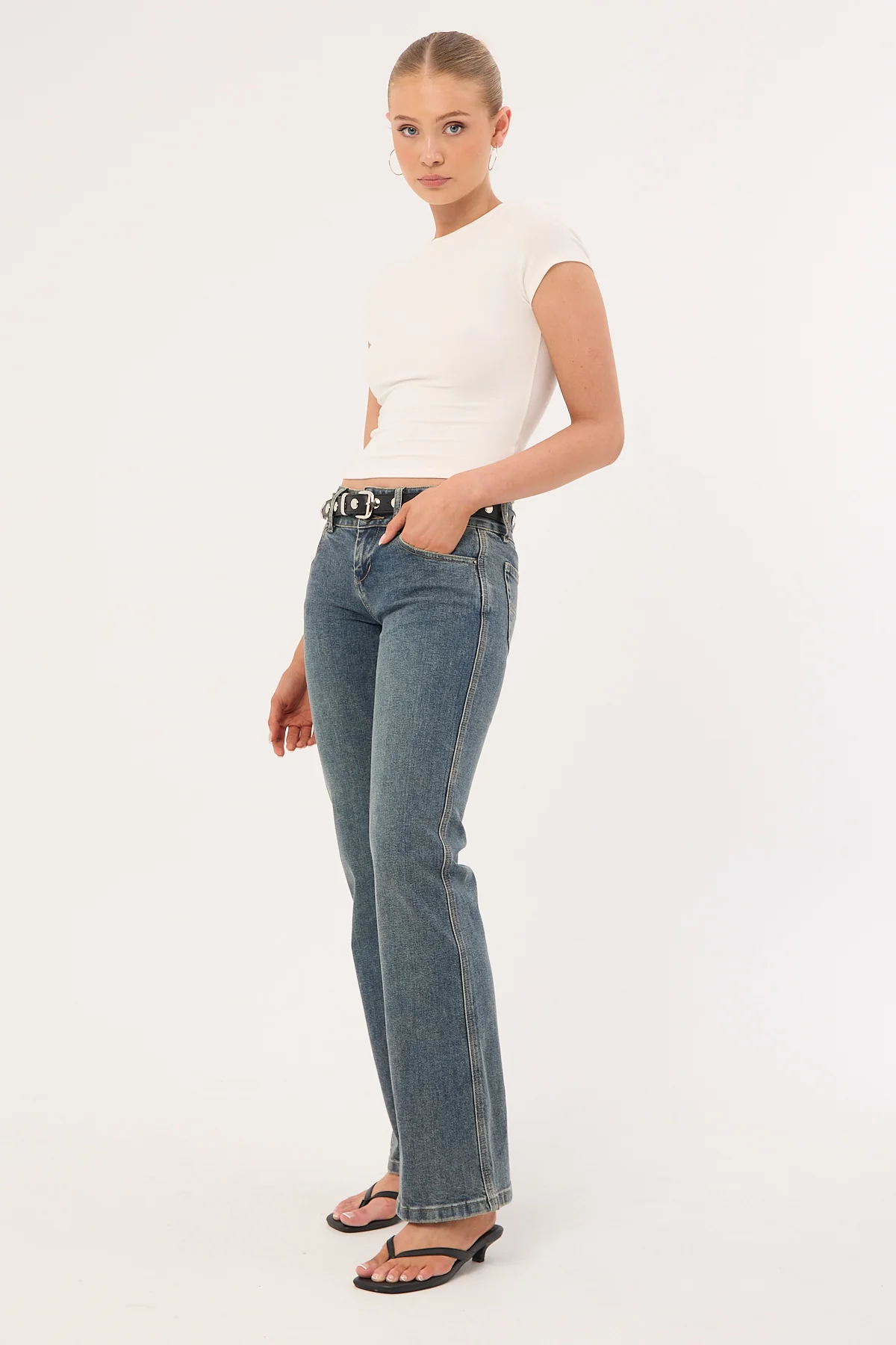 Worship Bootcut Low Rider Jean Odyssey - Image 3
