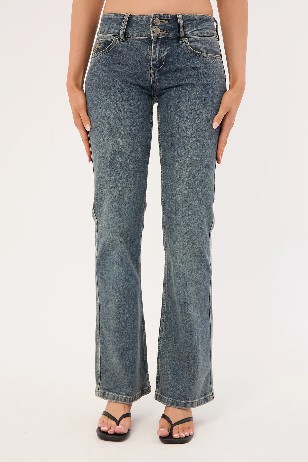Worship Bootcut Low Rider Jean Odyssey - Image 9