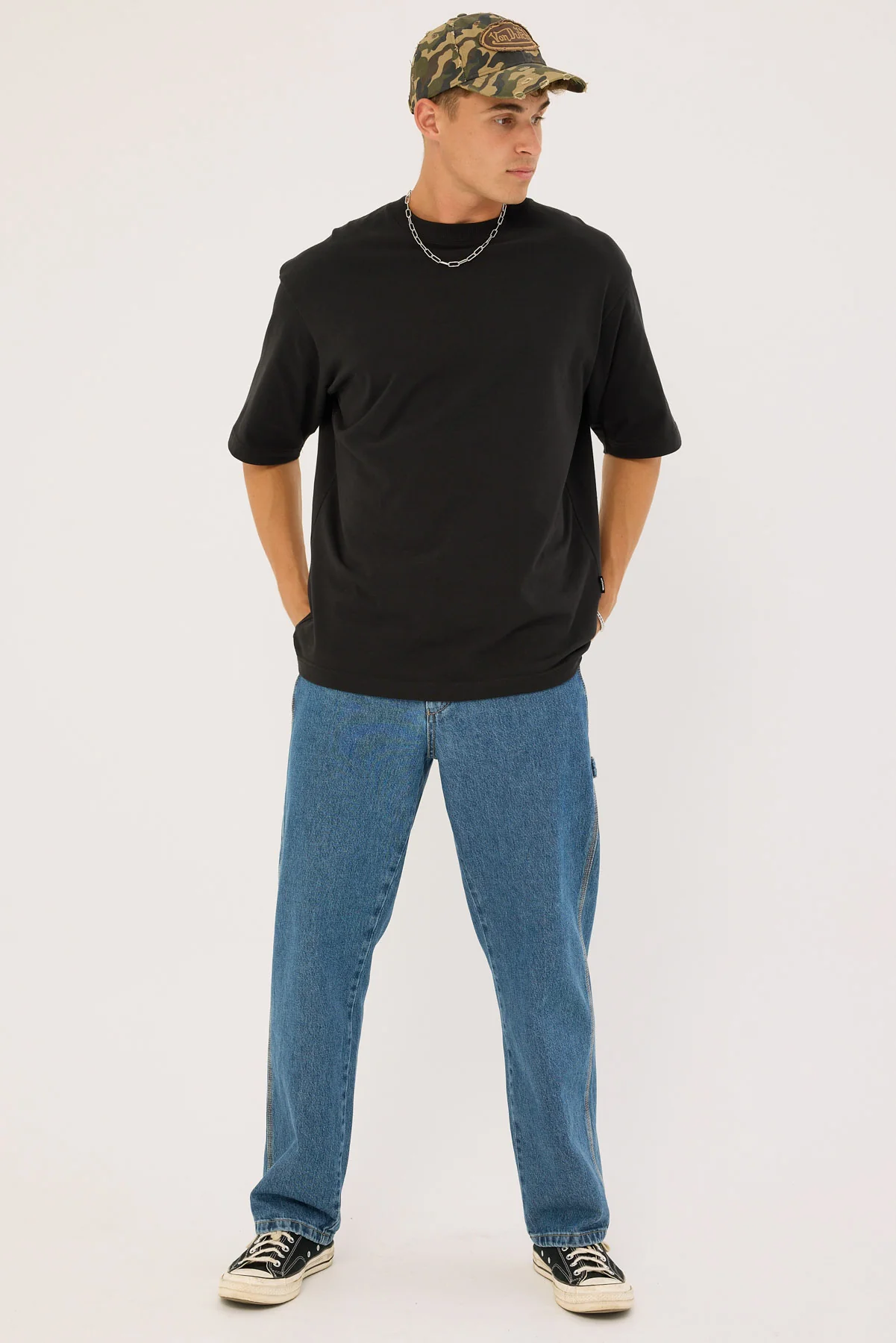 Worship Carpenter Jean Steady Mid Blue