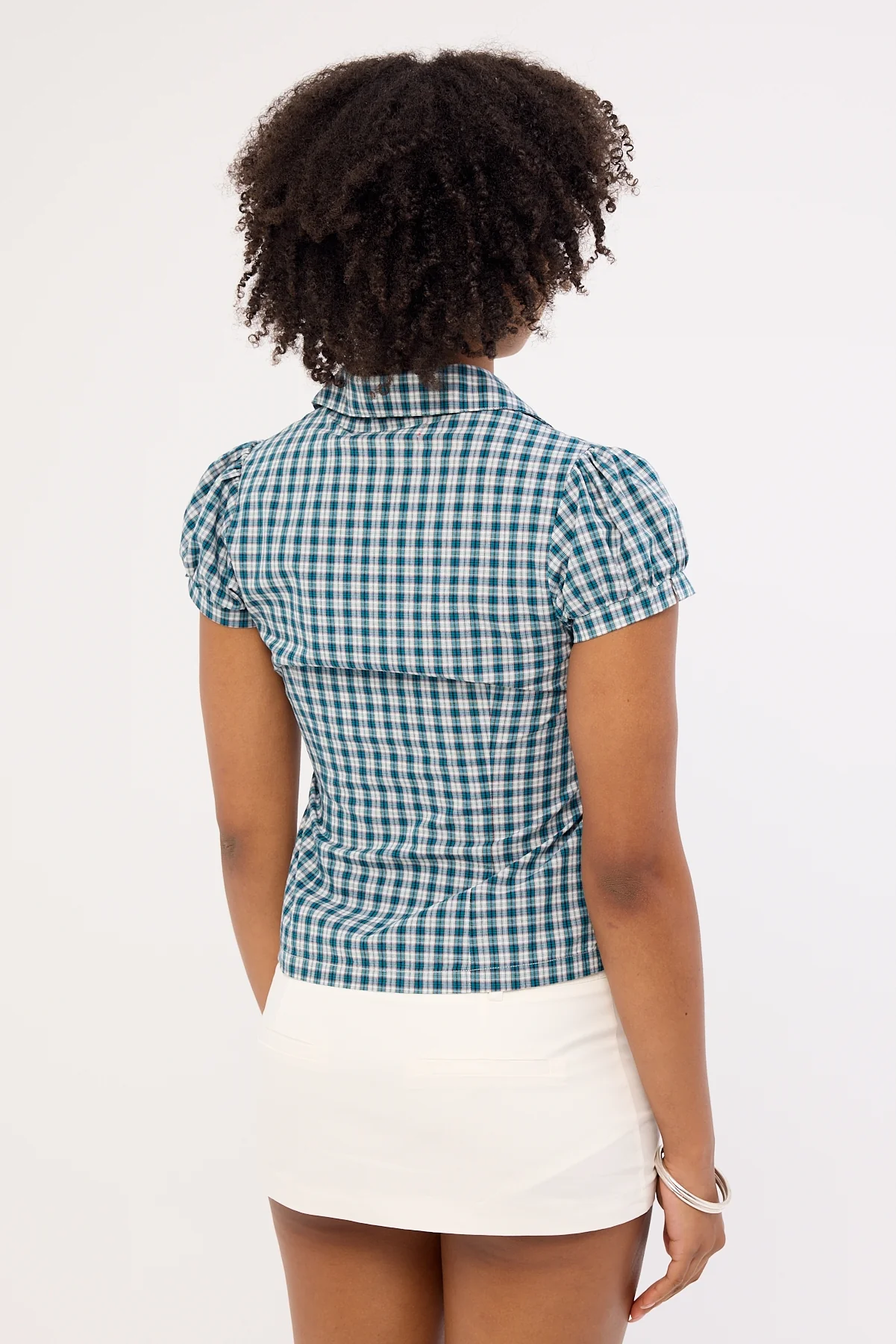 Worship Checkmate Baby Short Sleeve Shirt Blue - Image 7