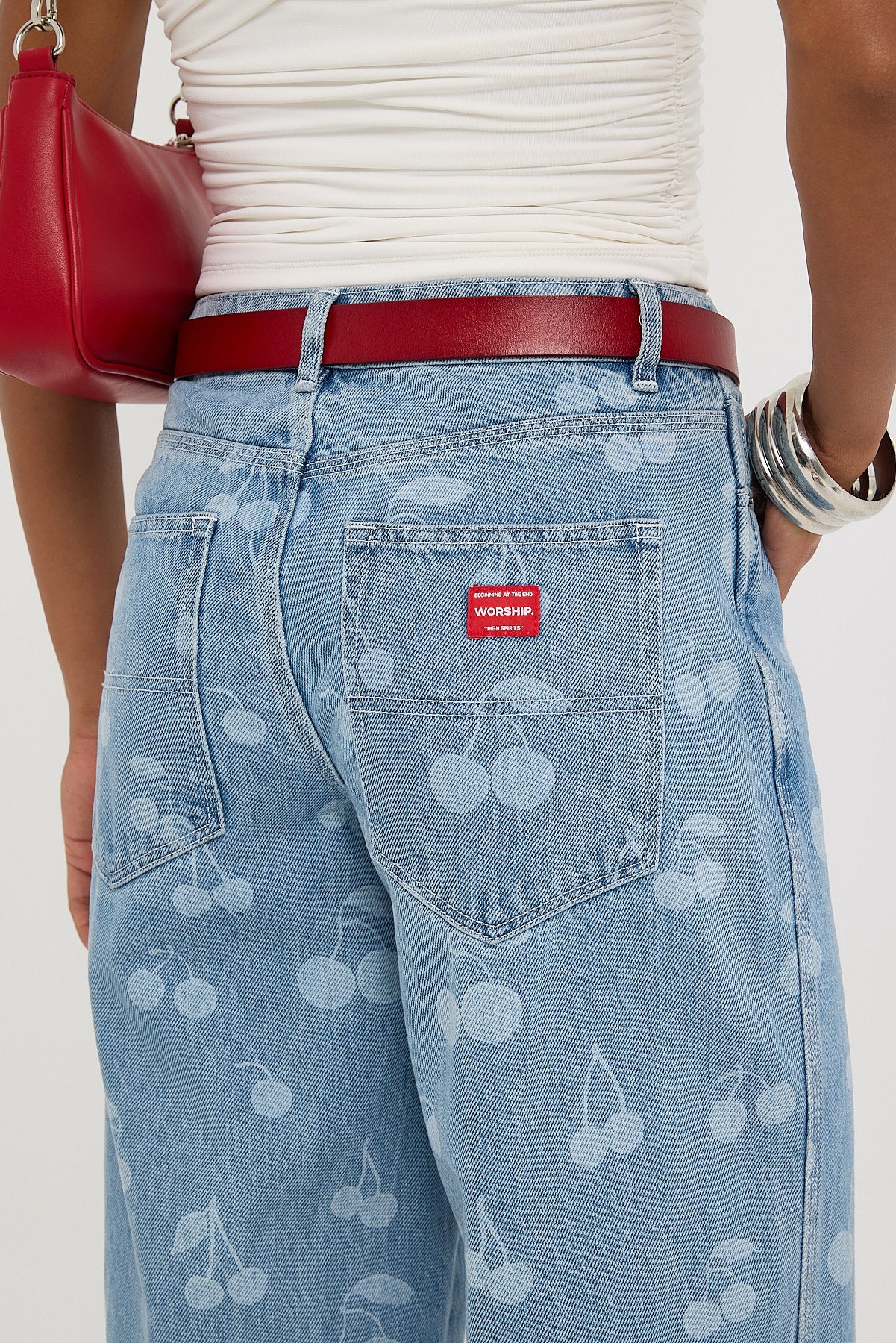 Worship Cherio Sloucher Jean Spirit Blue - Image 6