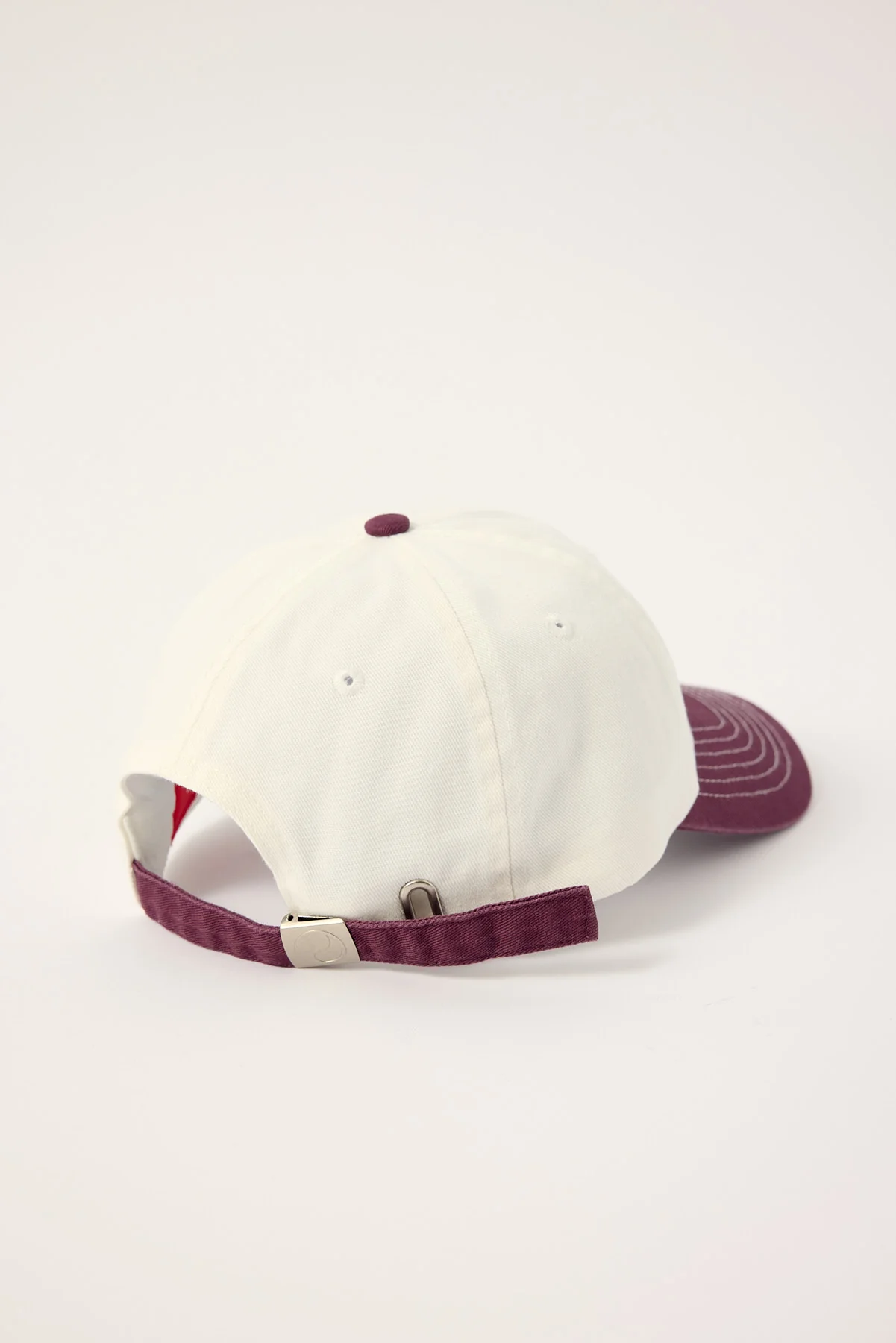Worship Cherub 6 Panel Hat Blackberry/Cream - Image 4