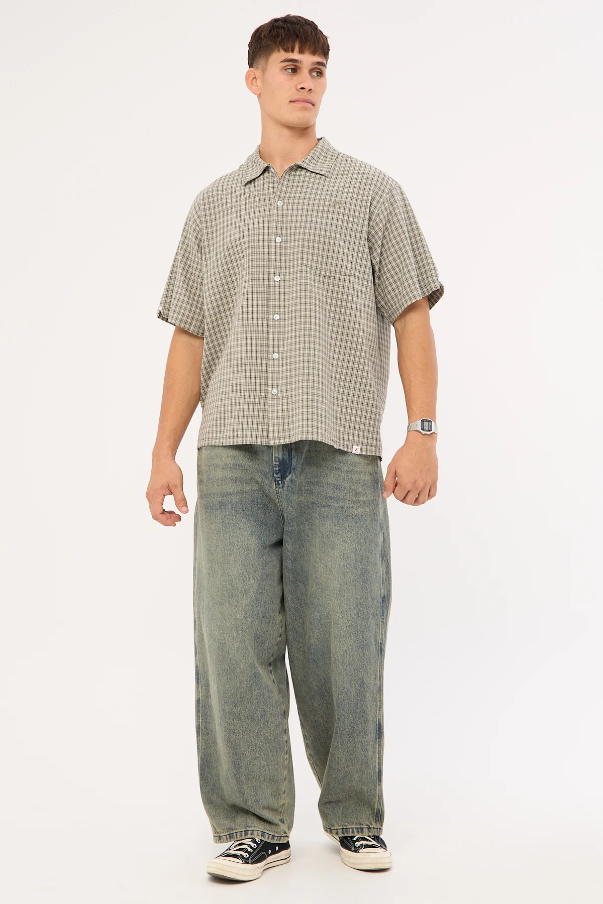 Worship Cherub Short Sleeve Shirt Mineral