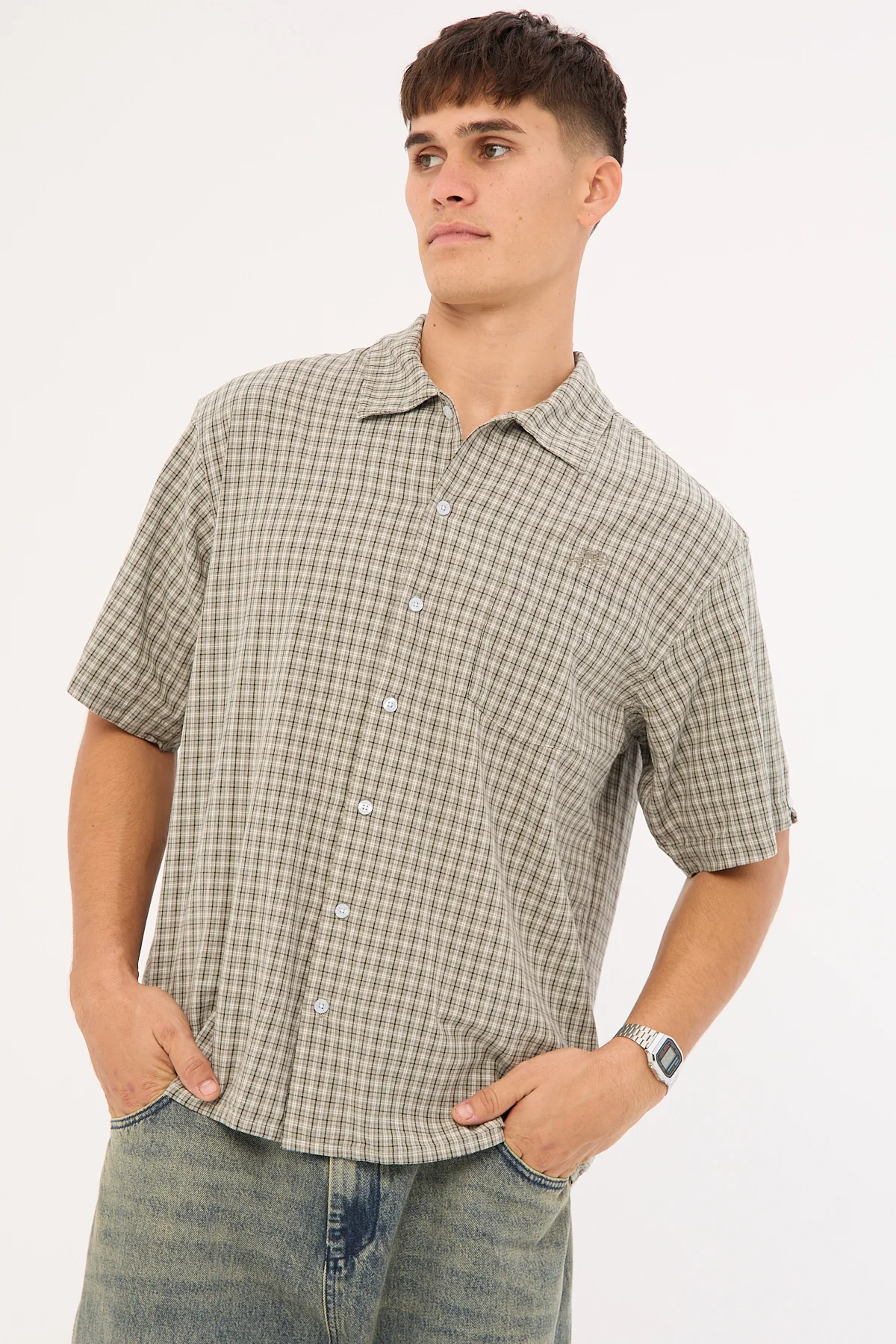 Worship Cherub Short Sleeve Shirt Mineral - Image 2