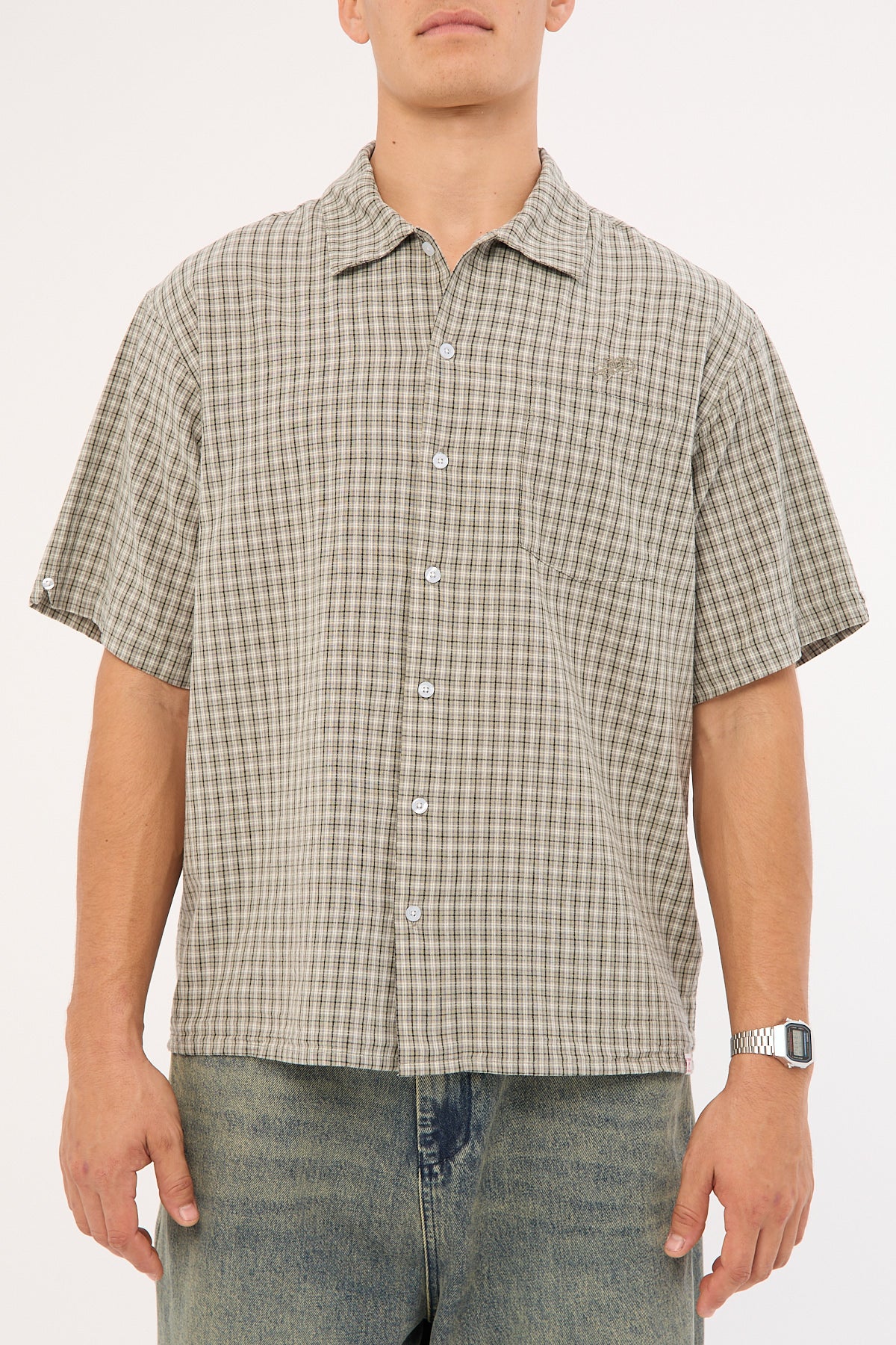 Worship Cherub Short Sleeve Shirt Mineral - Image 7