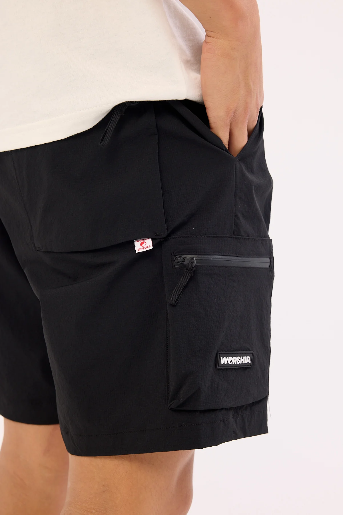 Worship Core Nylon Tech Short Black - Image 5