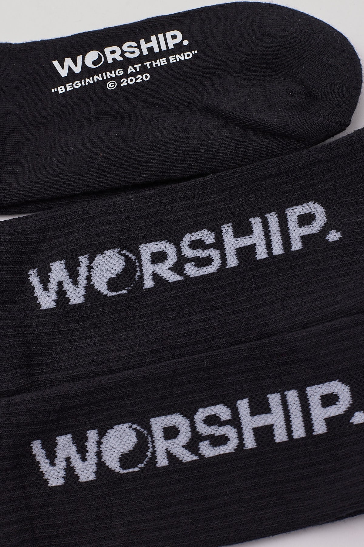 Worship Core Socks 3 Pack Black - Image 2