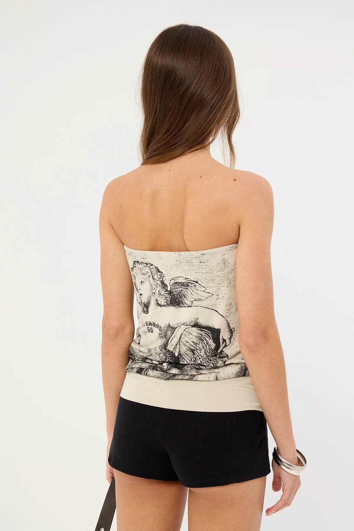 Worship Dreamers Long Tube Top Stone - Image 5