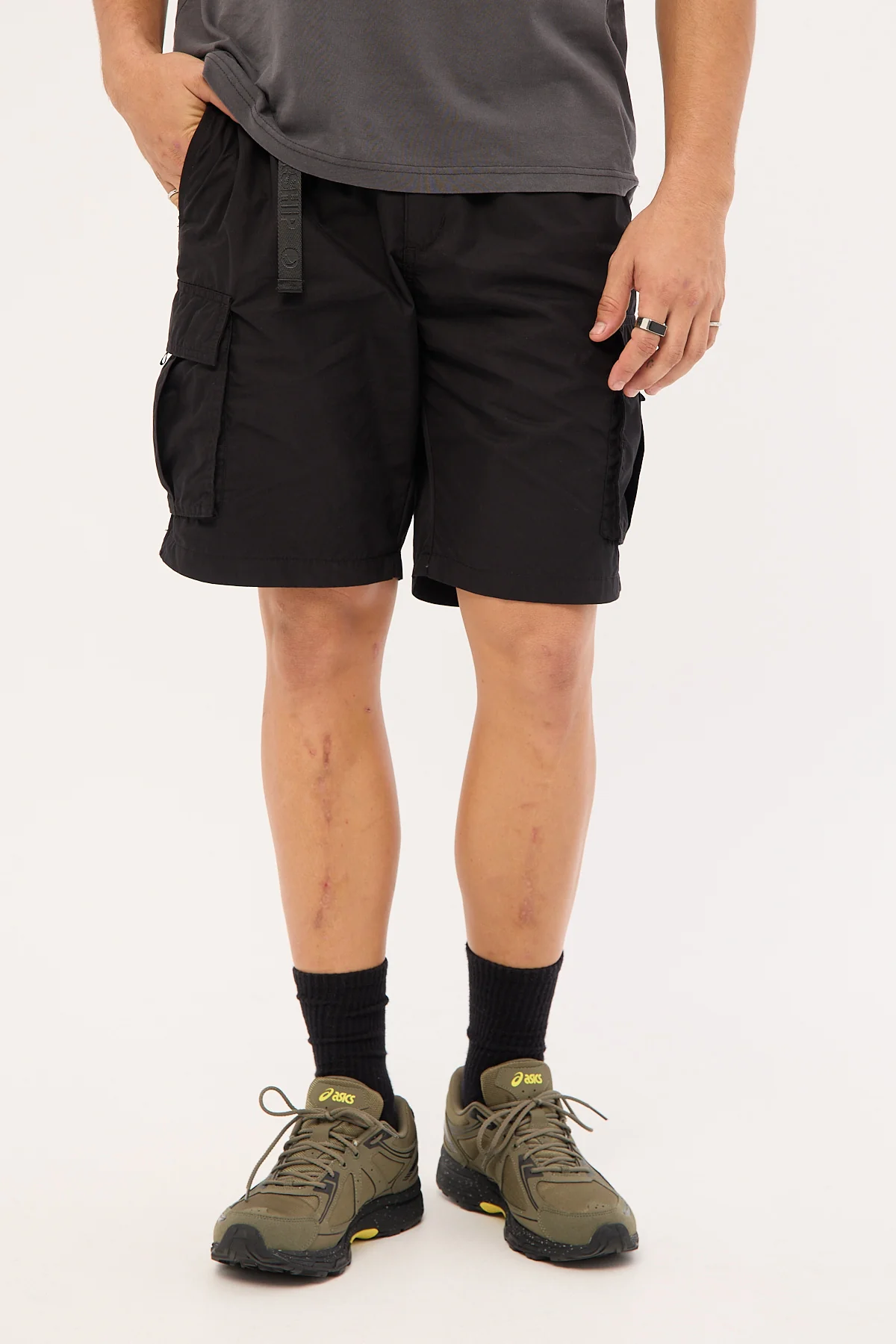 Worship Echo Cargo Short Black - Image 2
