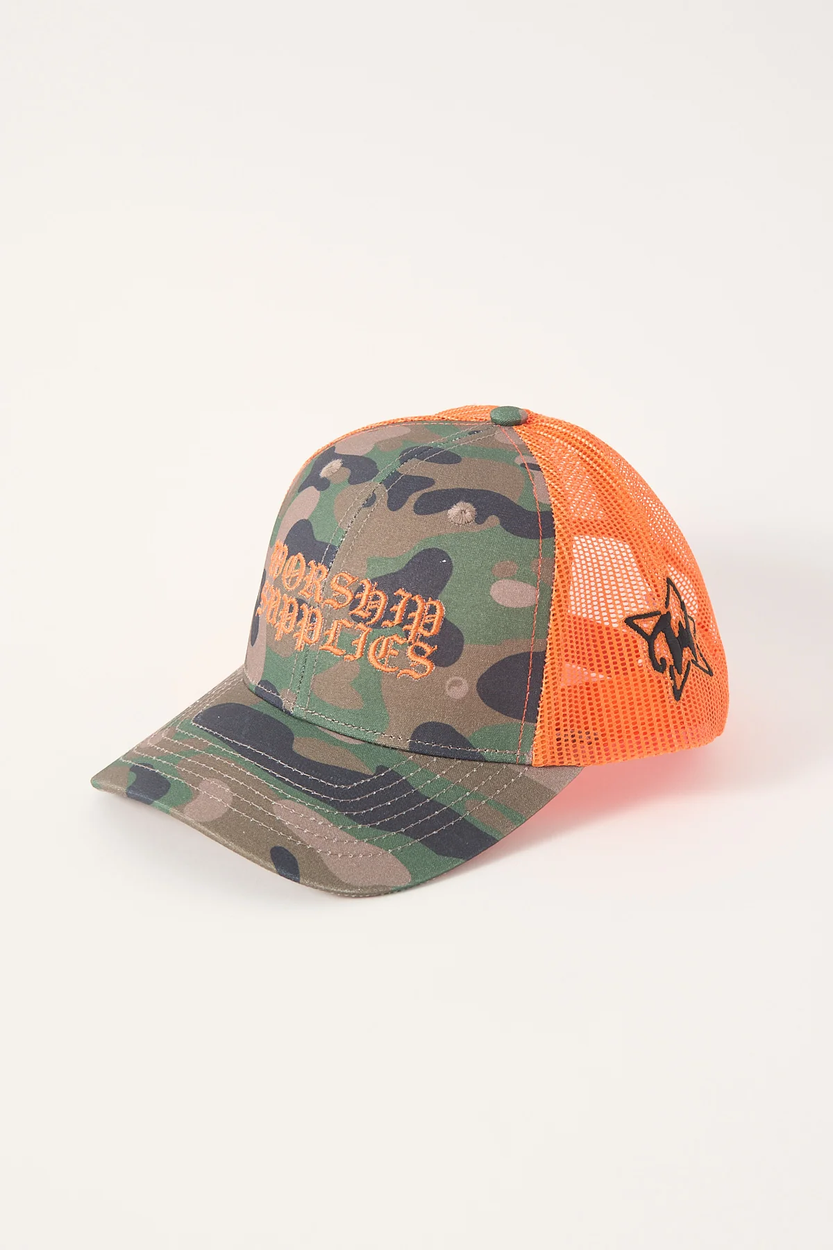 Worship Escape Trucker Hat Green - Image 3