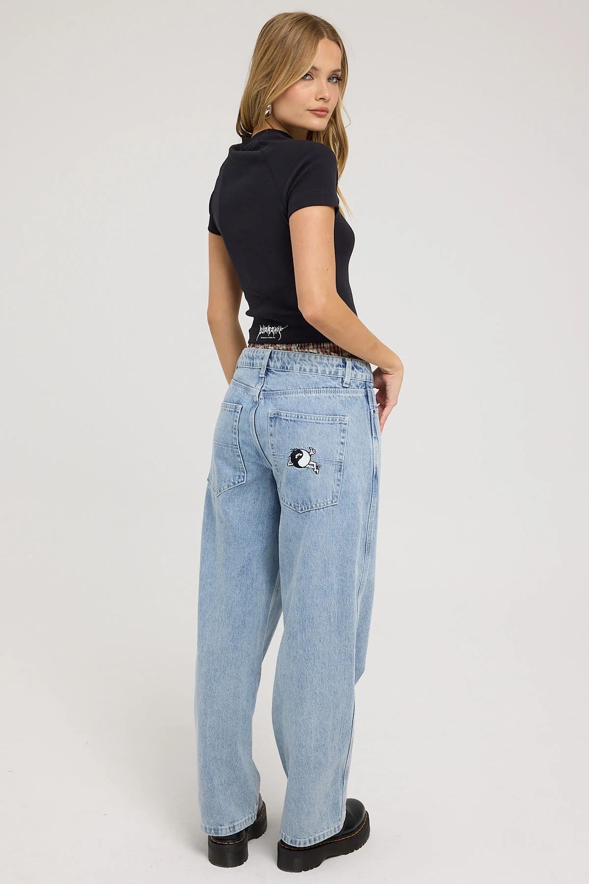 Worship Fuzz Guy Sloucher Jean Spirit Blue - Image 3