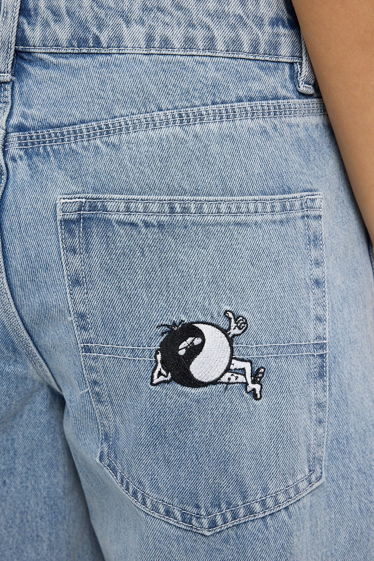 Worship Fuzz Guy Sloucher Jean Spirit Blue - Image 4