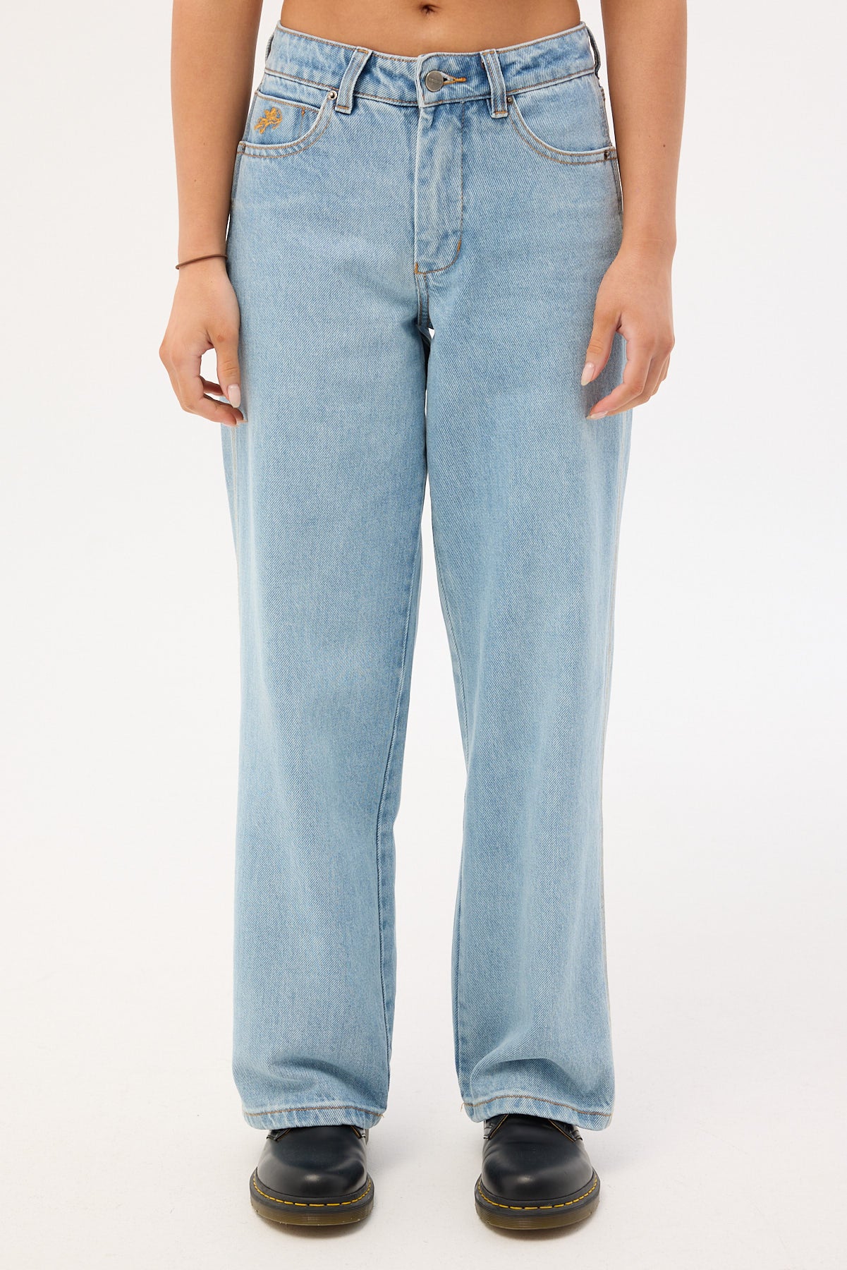 Worship Hangtime Sloucher Jean Blew Dust - Image 8