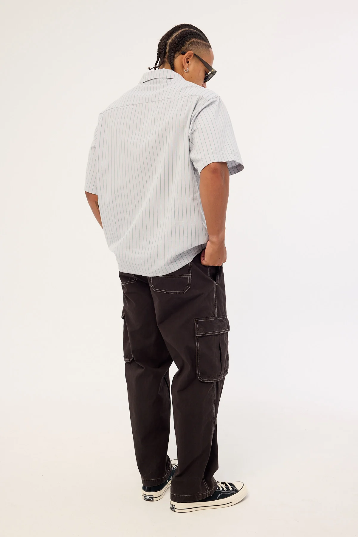 Worship Laser Elastic Cargo Pant Black - Image 5