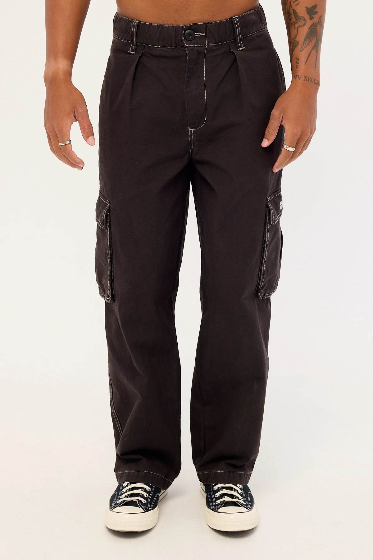 Worship Laser Elastic Cargo Pant Black - Image 7