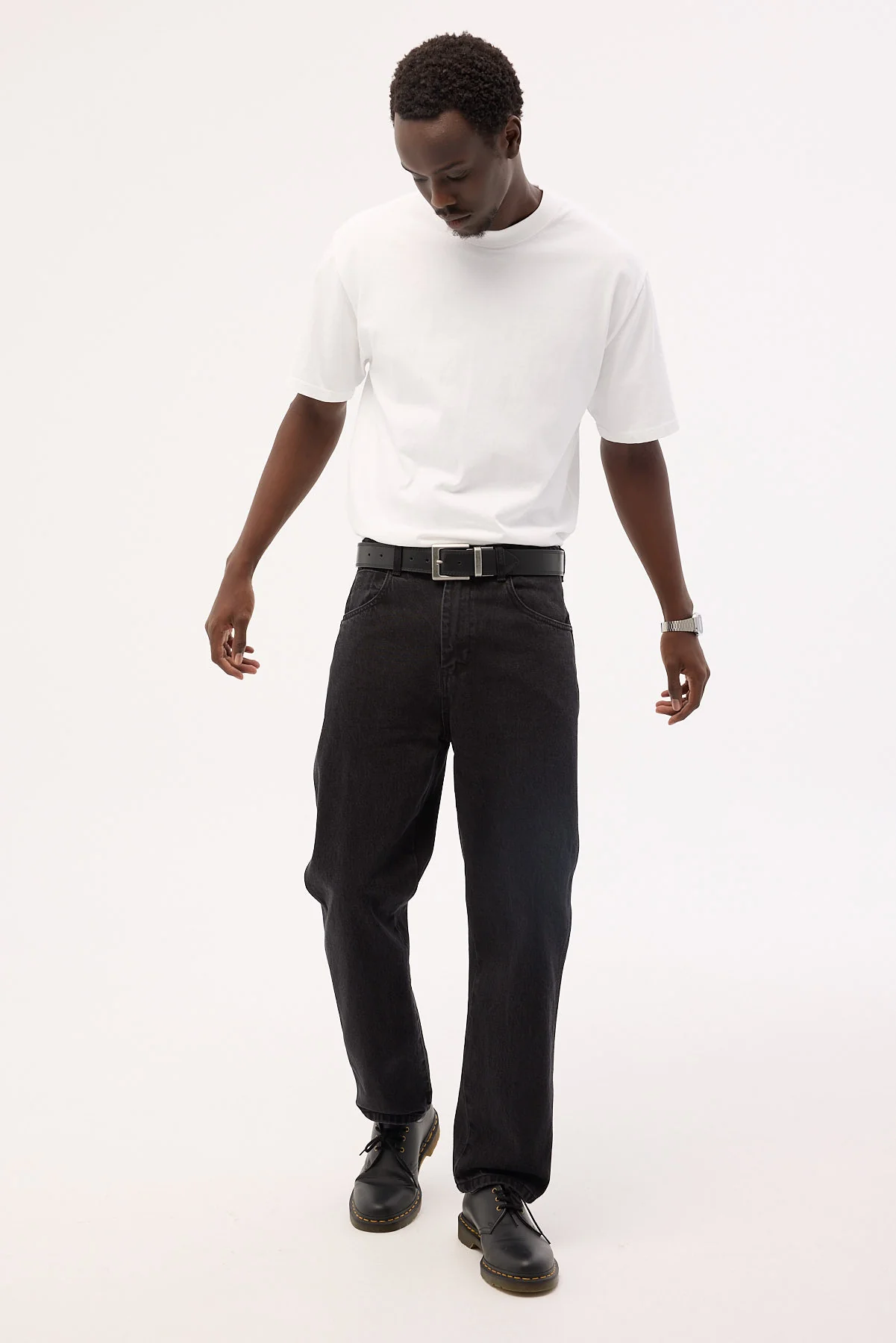 Worship Lounger Jean Worship Washed Black