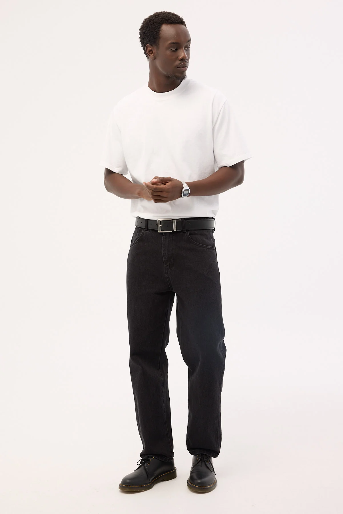 Worship Lounger Jean Worship Washed Black - Image 3