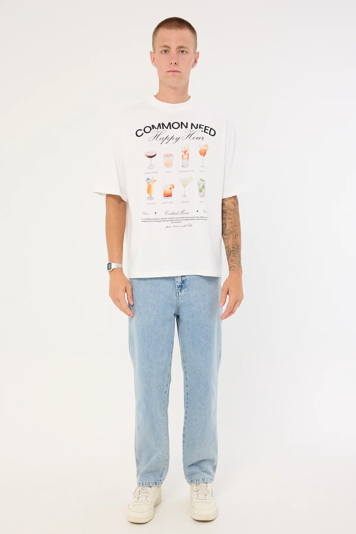 Worship Lounger Jean Worship Worn Blue