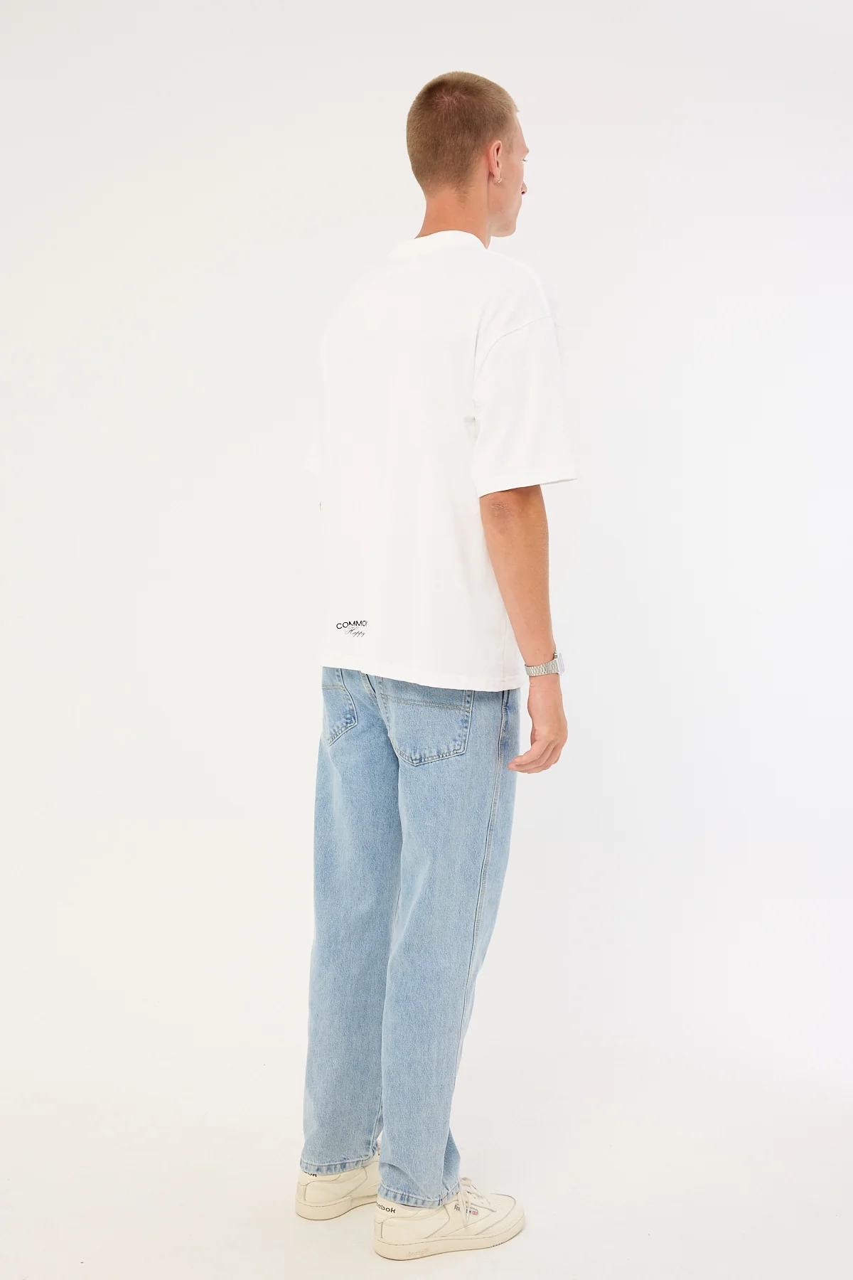 Worship Lounger Jean Worship Worn Blue - Image 5