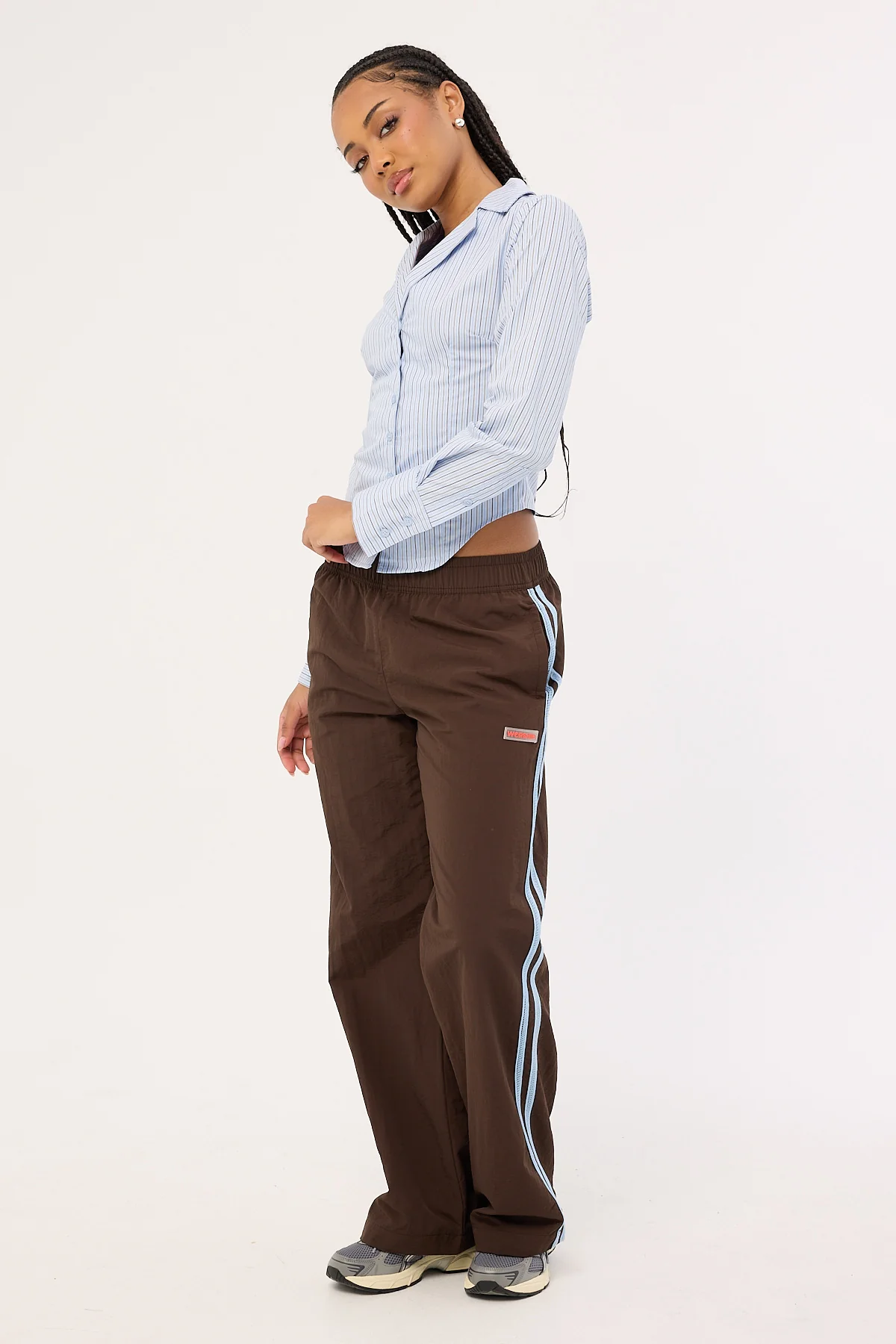 Worship Major League Track Pant Chocolate