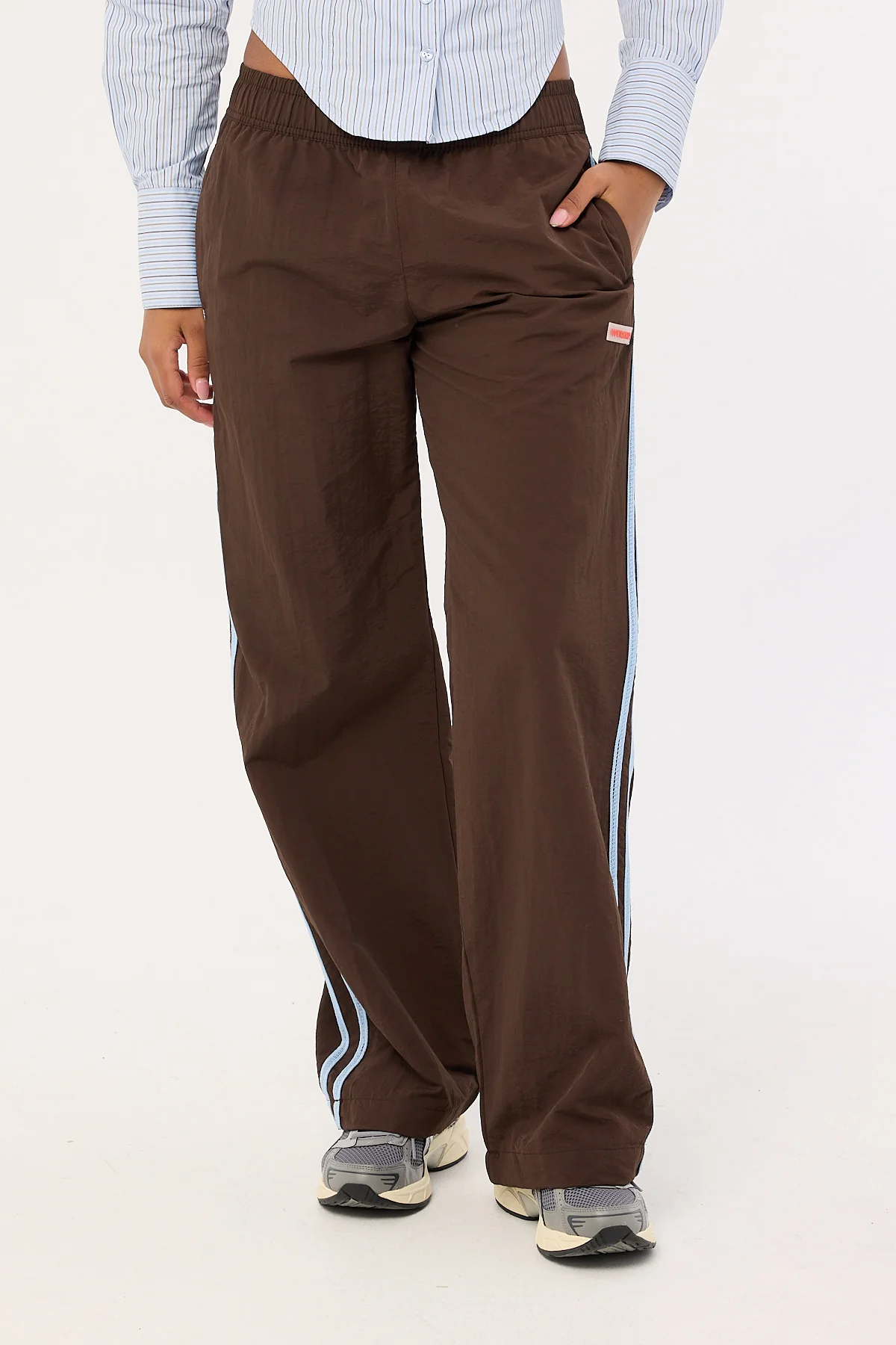 Worship Major League Track Pant Chocolate - Image 3