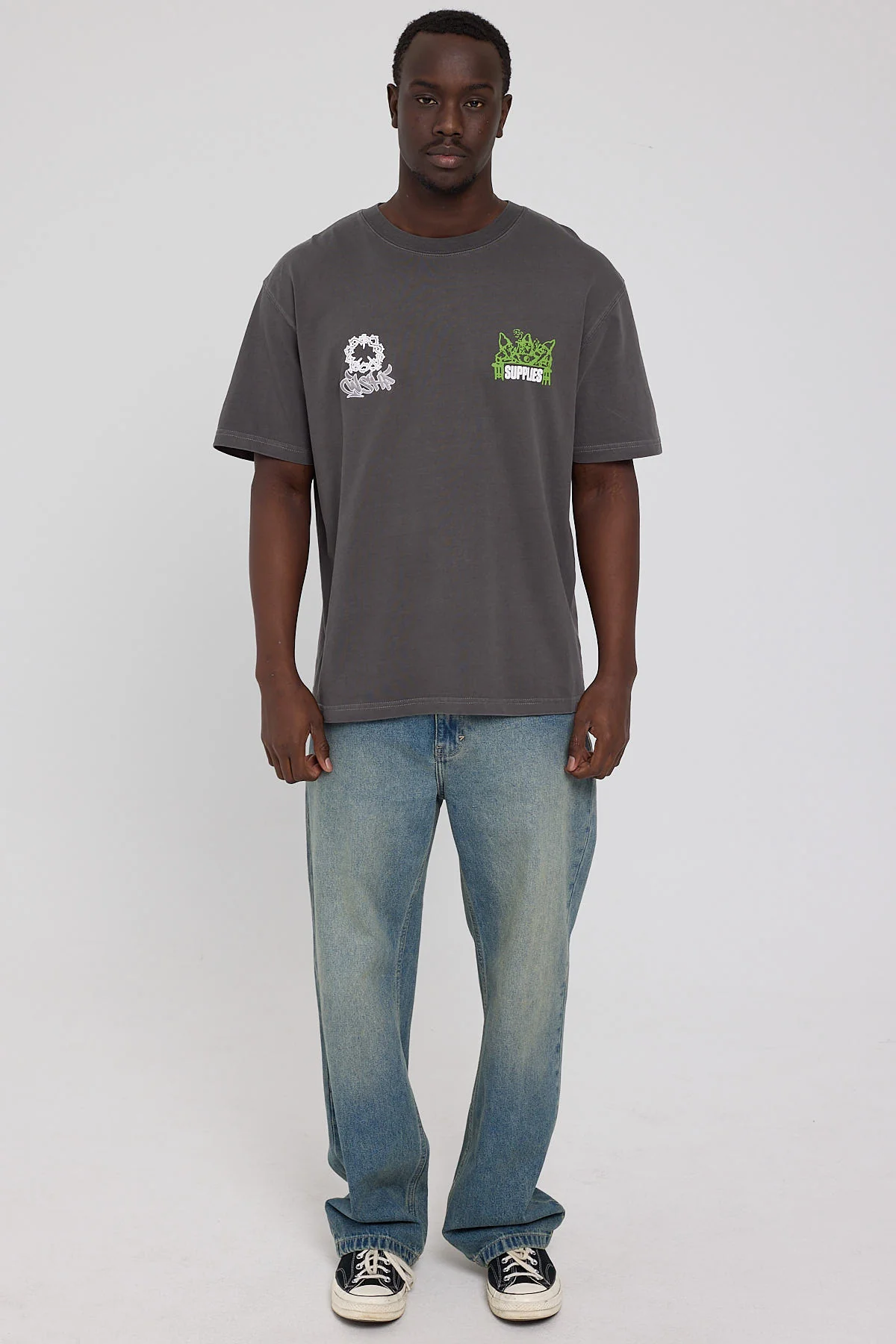Worship Misconduct Tee Black Overdye - Image 2