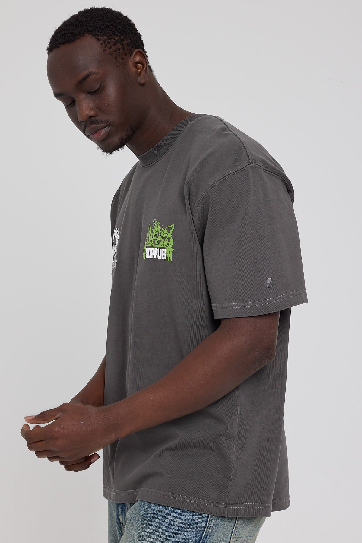 Worship Misconduct Tee Black Overdye - Image 4