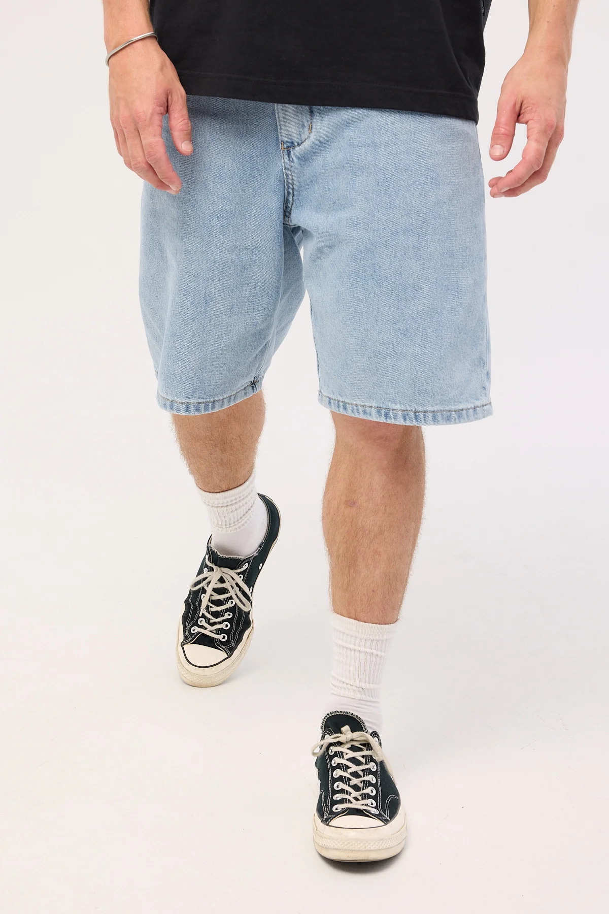Worship Ned Big Dawg Jean Short Worship Worn Blue - Image 3