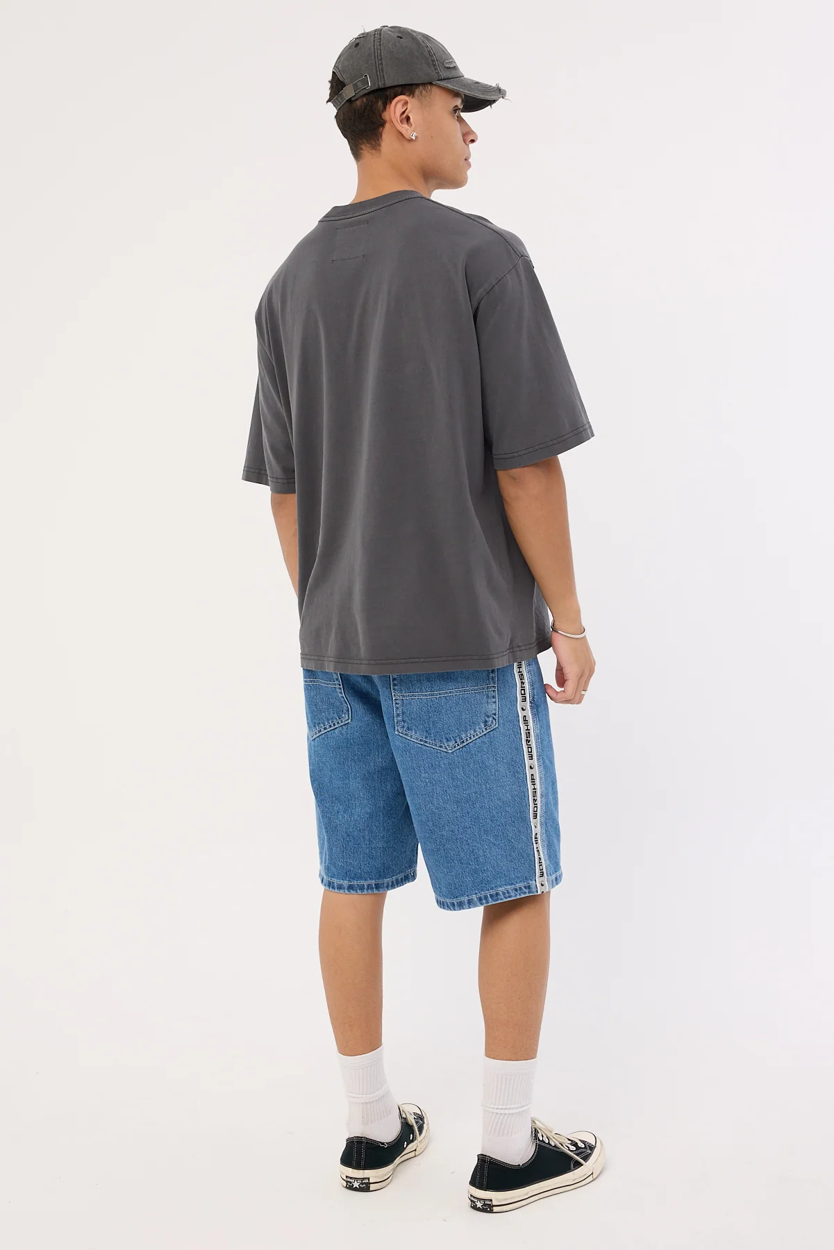 Worship Pacer Big Dawg Jean Short Sky High Blue - Image 5