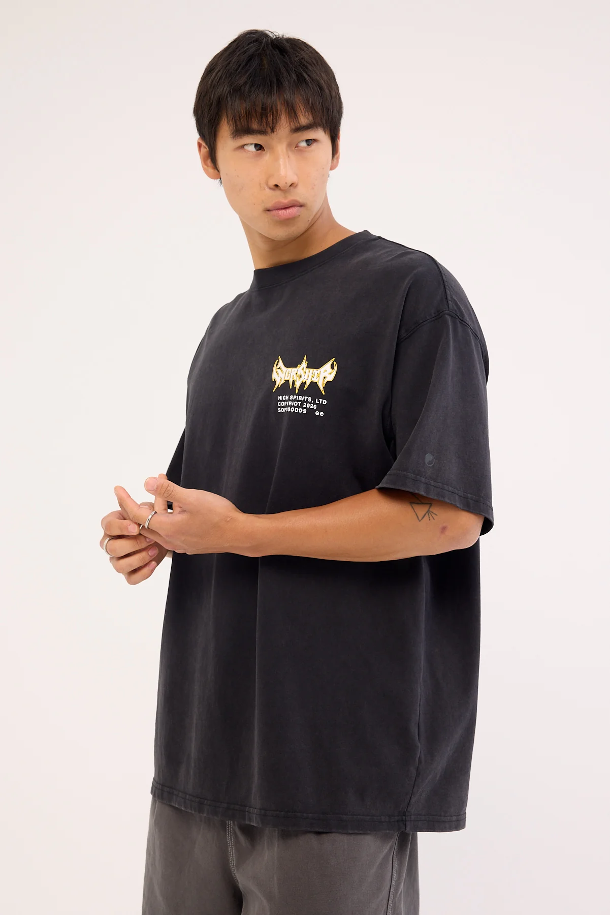 Worship Pile Up Oversize Tee Black - Image 2