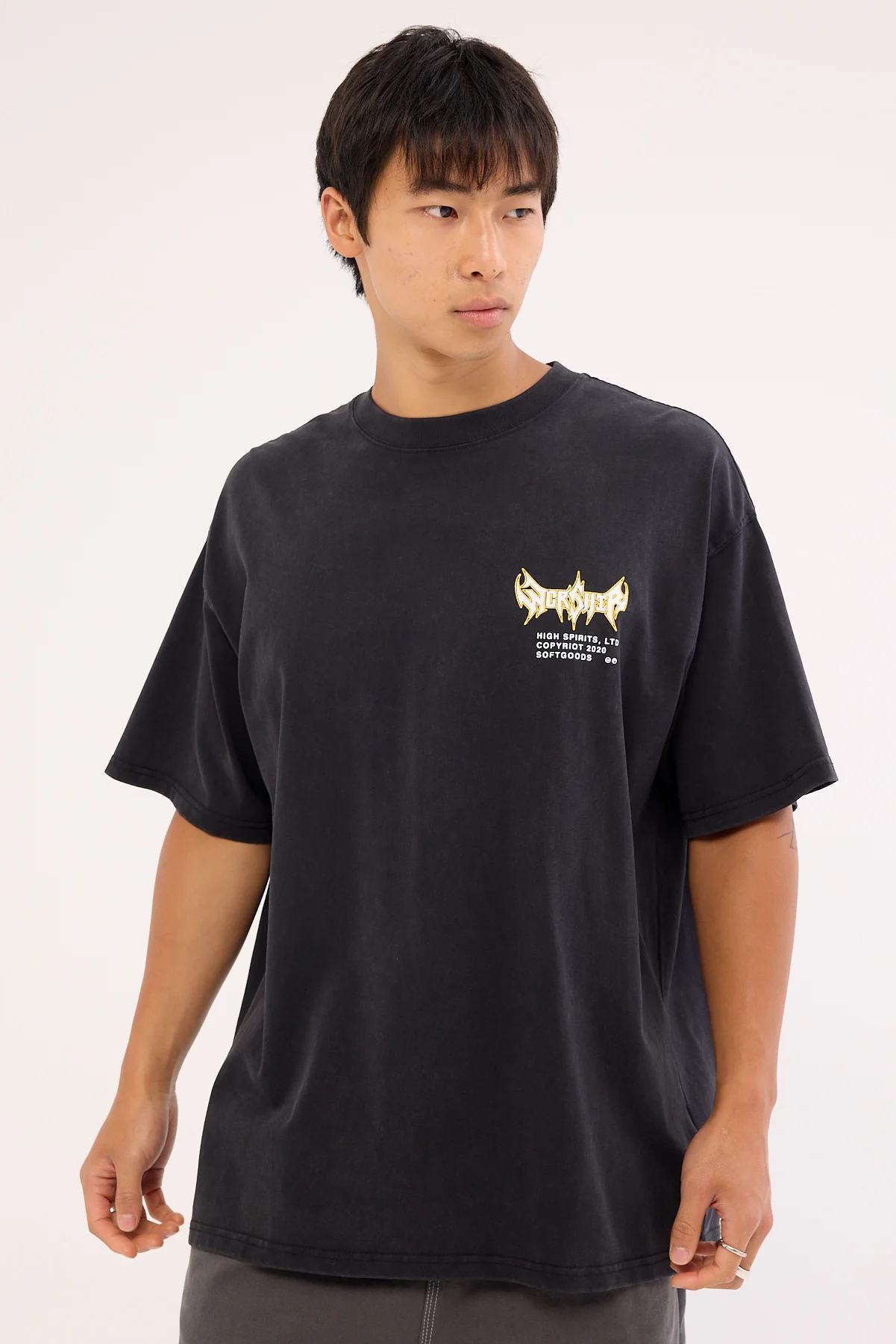 Worship Pile Up Oversize Tee Black - Image 4