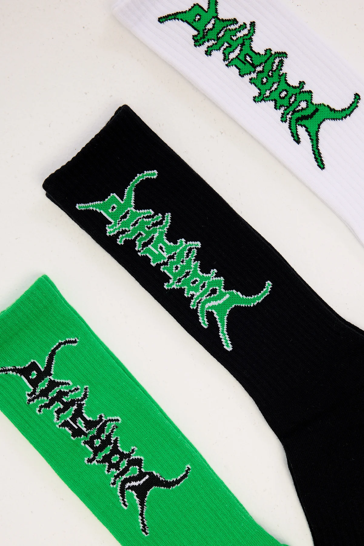 Worship Rama Socks 3 Pack White/Black/Oriole - Image 2