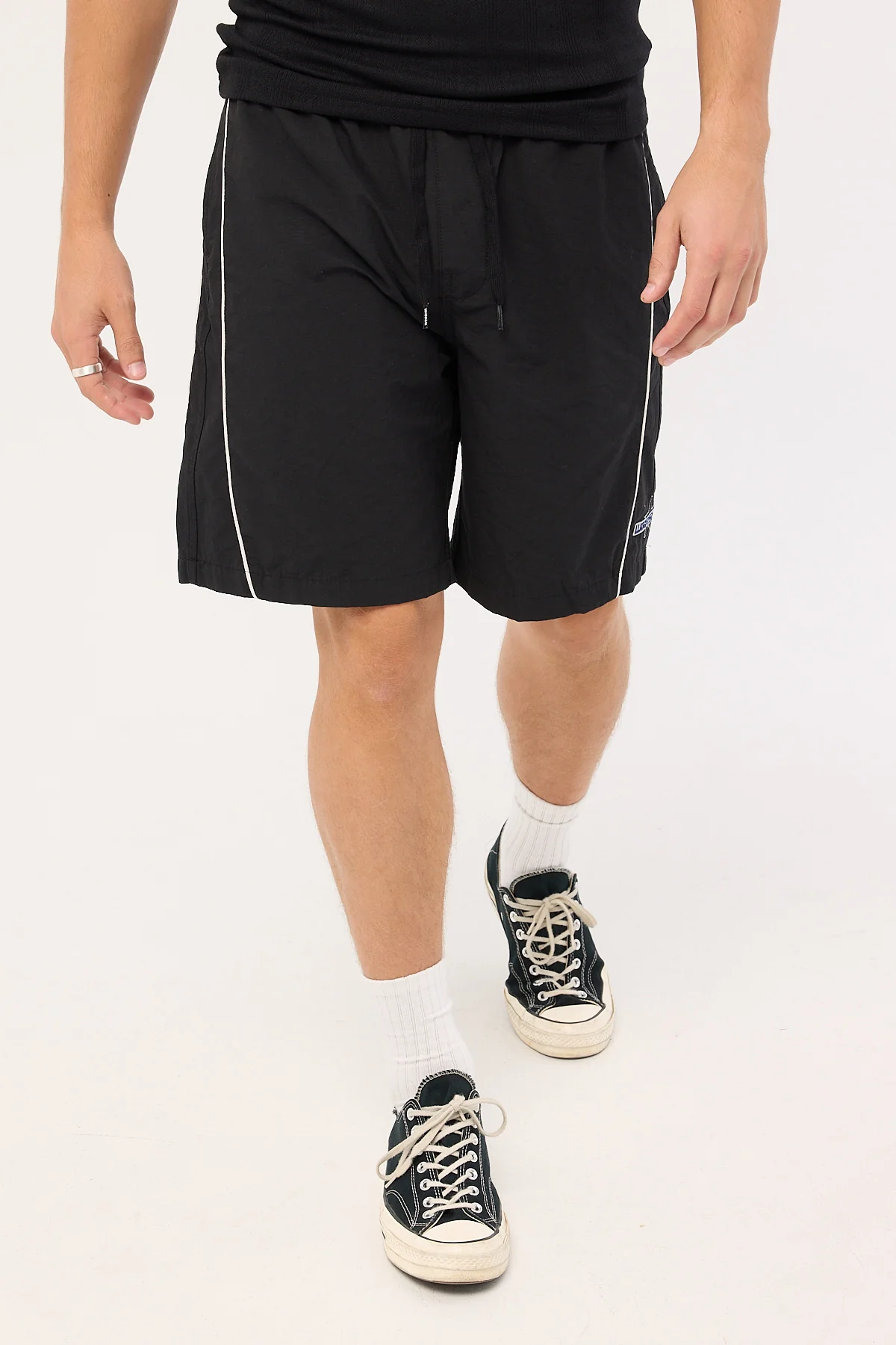 Worship Shooter Elastic Waist Boardshort Black - Image 2