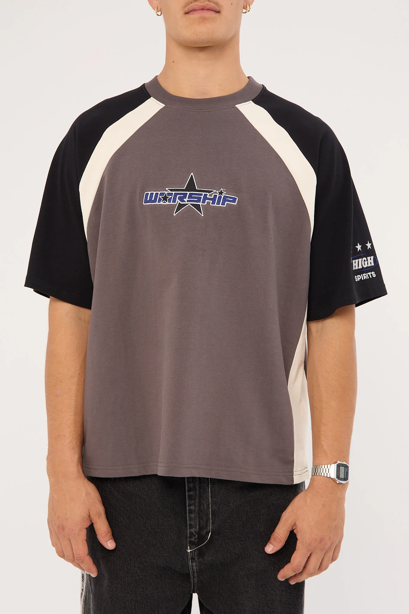 Worship Shooter Oversize Raglan Tee Zine - Image 8