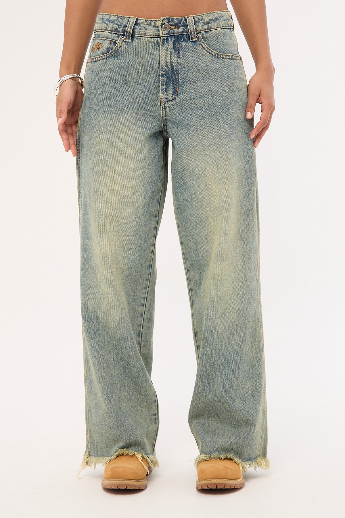 Worship Sloucher Jean Hazard Blue - Image 10