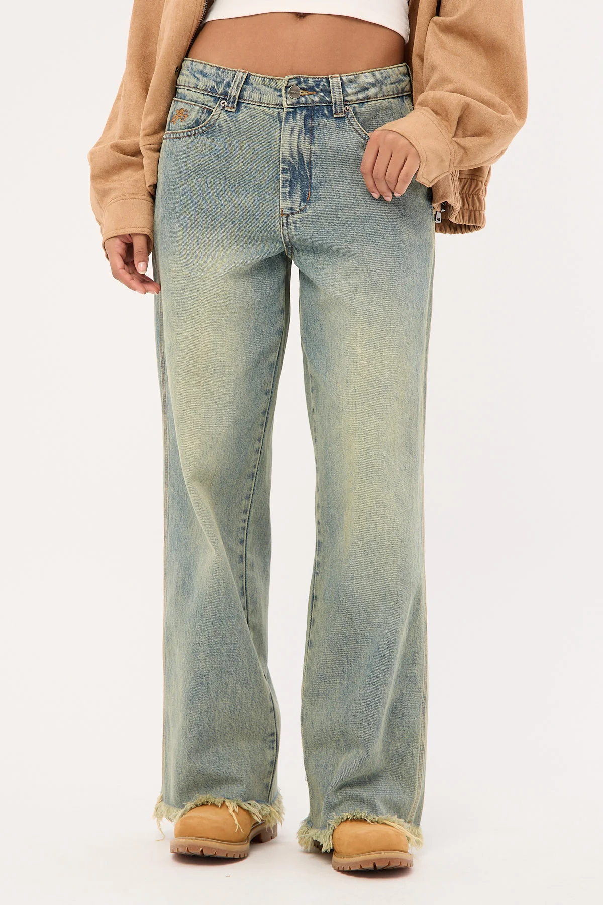 Worship Sloucher Jean Hazard Blue - Image 2