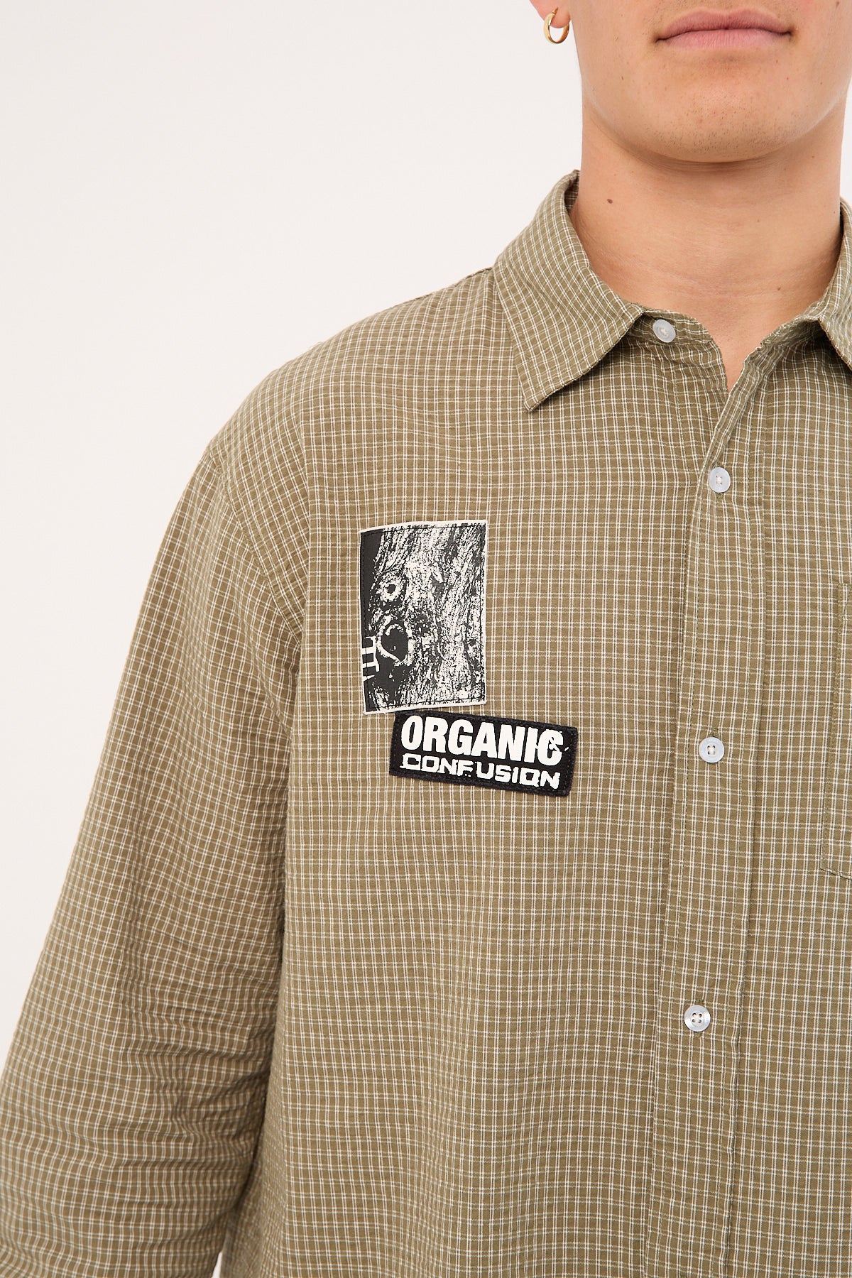 Worship Total Confusion Long Sleeve Shirt Green - Image 7
