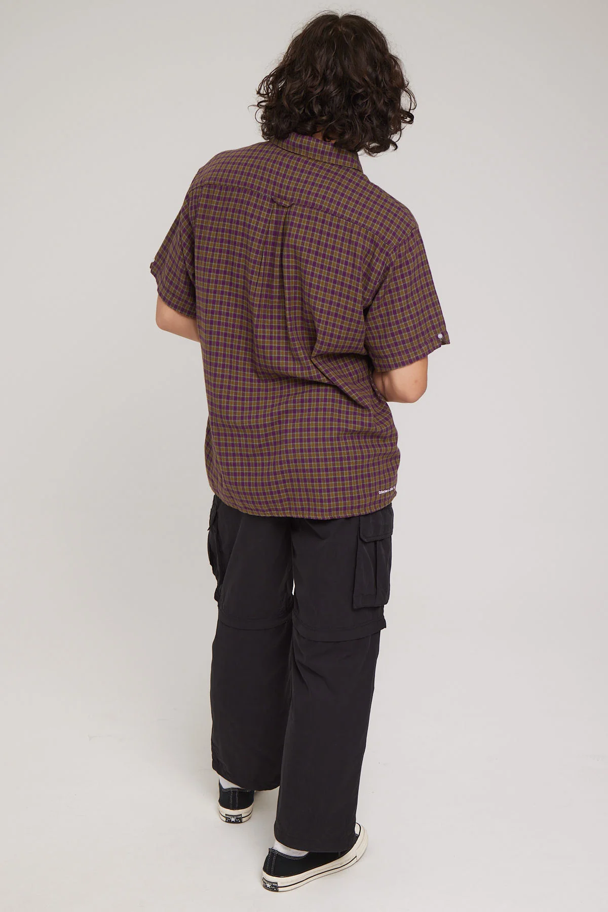 Worship Why Wait Zip Off Cargo Pant Washed Black - Image 3