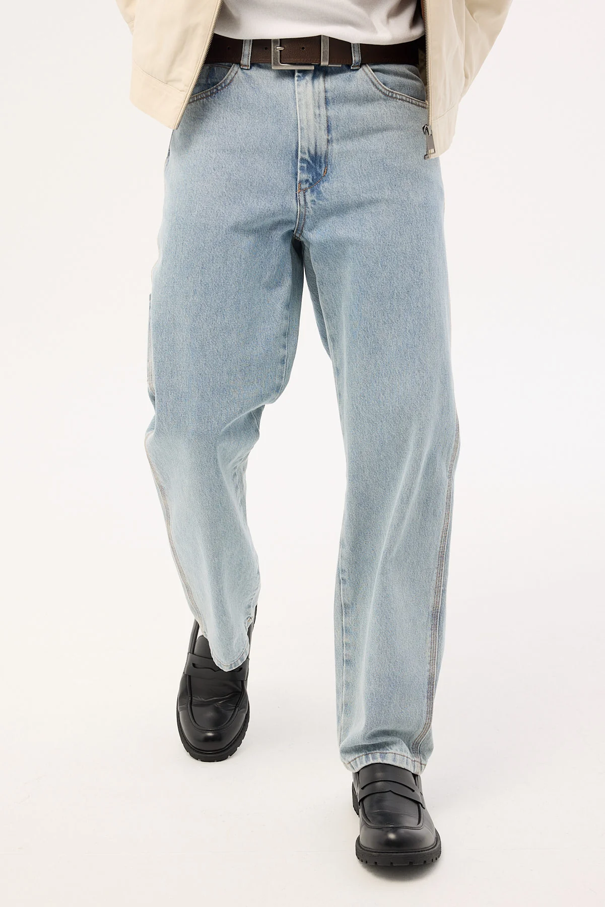 Worship Carpenter Jean Worship Worn Blue - Image 2