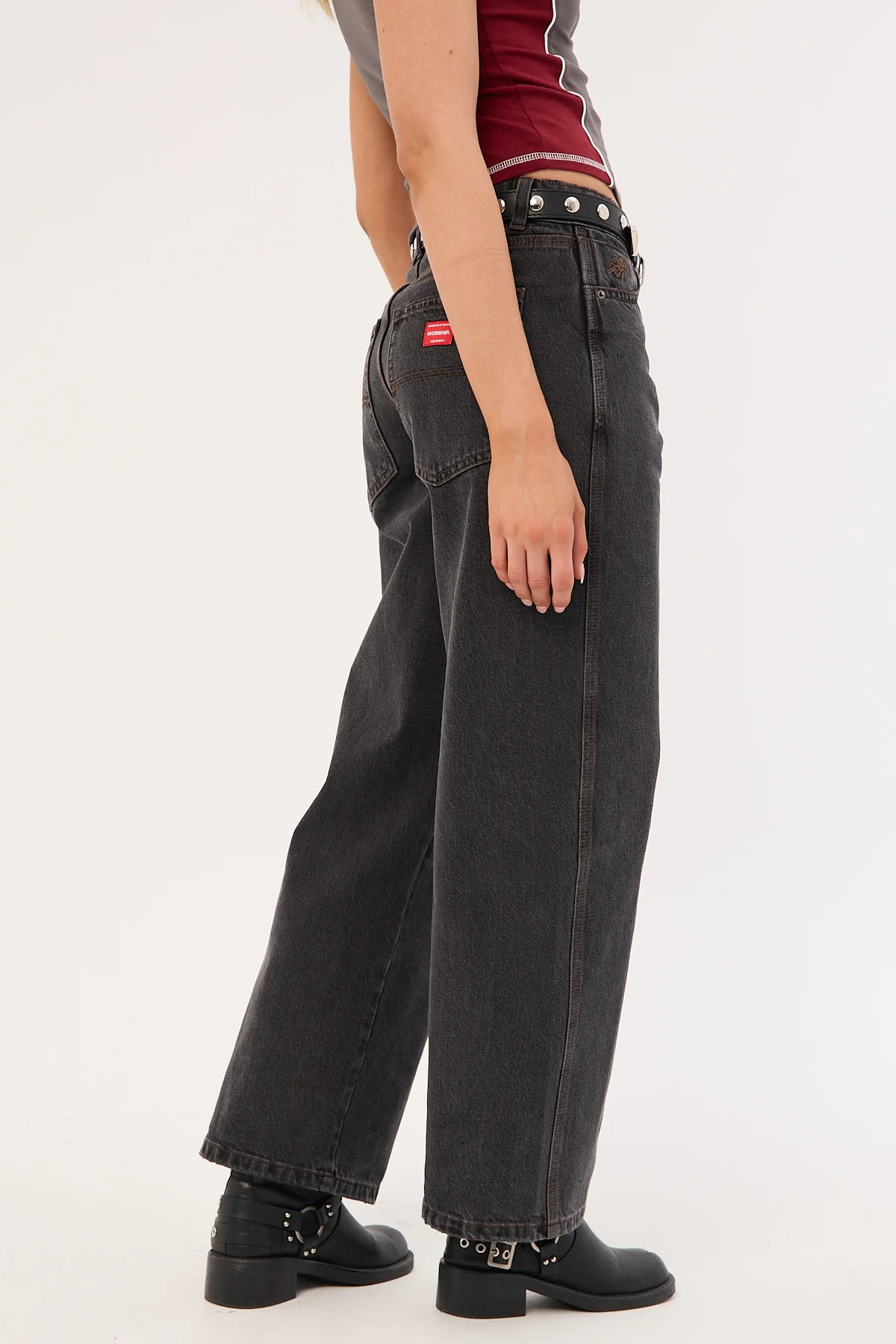 Worship Worship Sloucher Jean Phantom - Image 6
