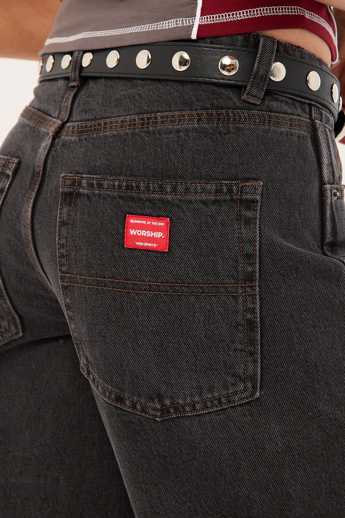 Worship Worship Sloucher Jean Phantom - Image 7