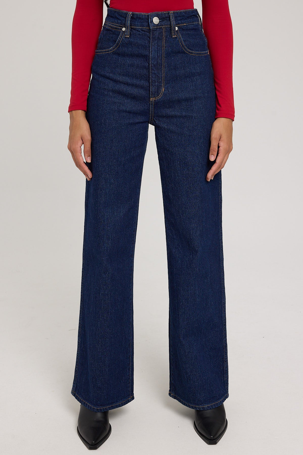 Wrangler Hi Bells Jean Inkspot - Image 6