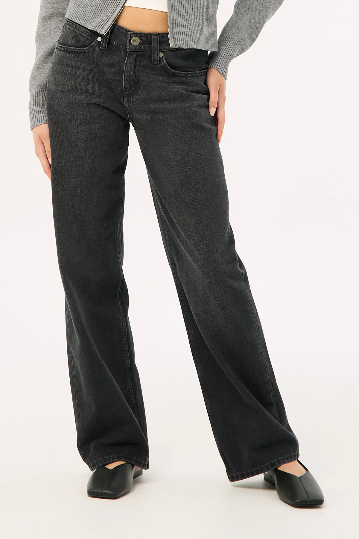 Wrangler Low Bella Baggy Jean After Dark - Image 2